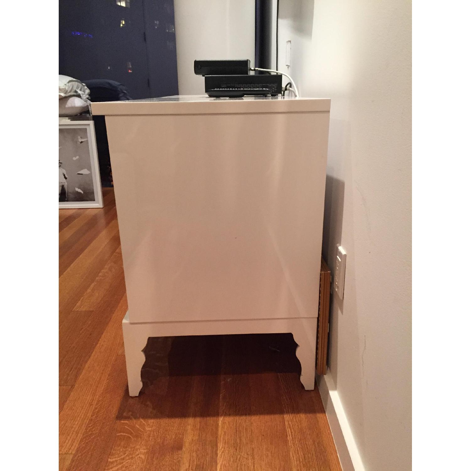 Modani White Lacquer Console/Dresser - image-2