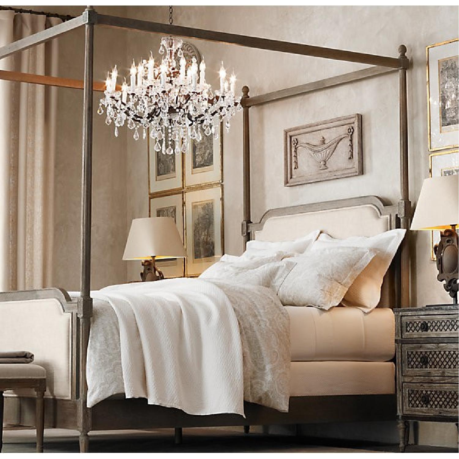 Restoration Hardware Rococo Crystal Chandelier - image-2