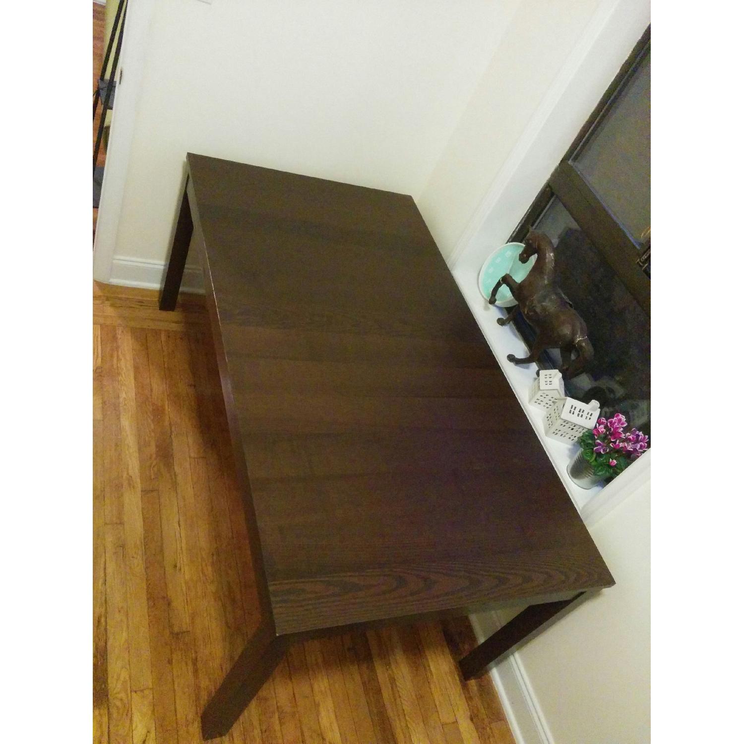 Ikea Bjursta Extendable Brown Dining Table - image-4