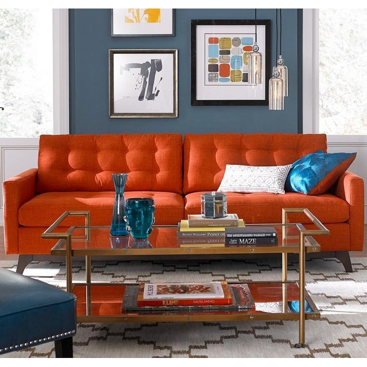 Macy's Bennett Marmalade Sofa - image-1
