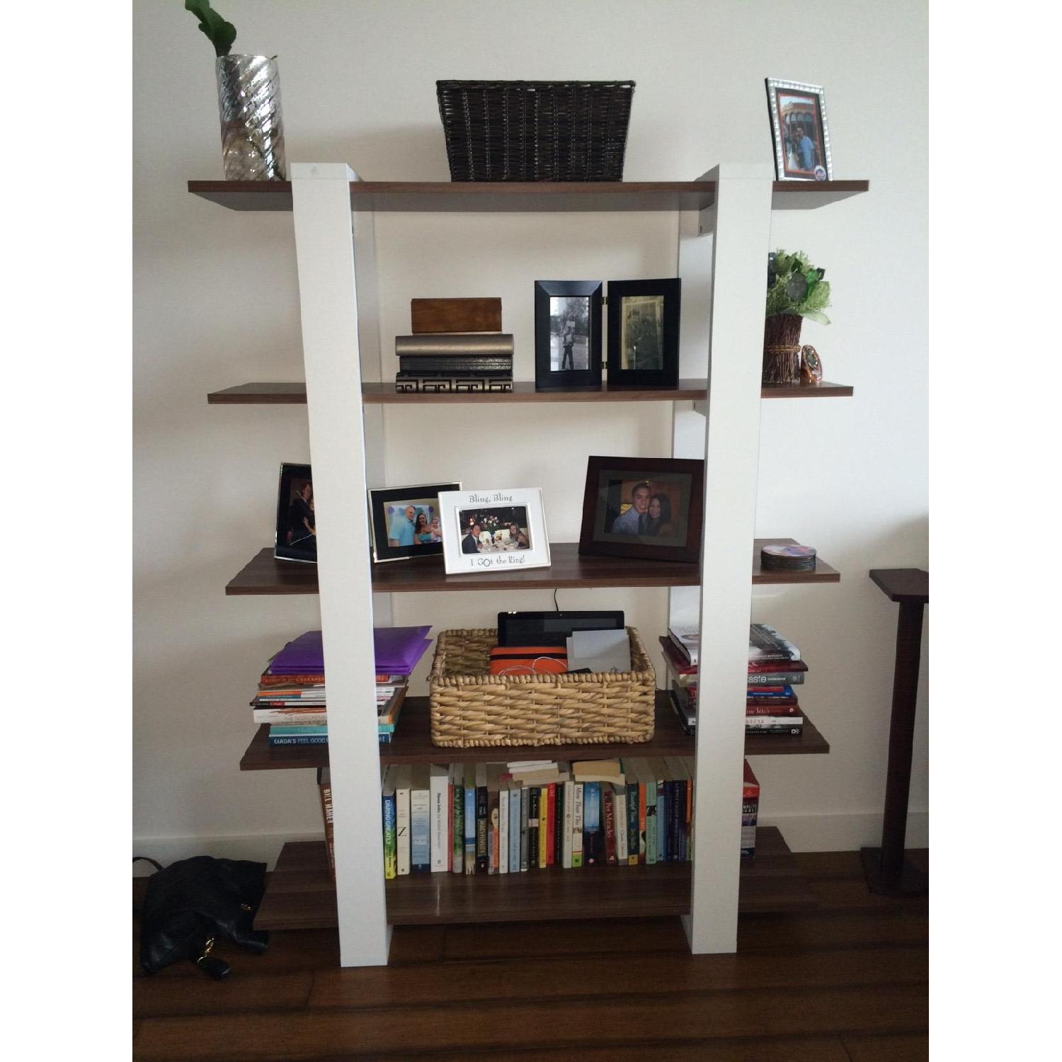 Furniture of America 5-Tier Display Bookshelf - image-1