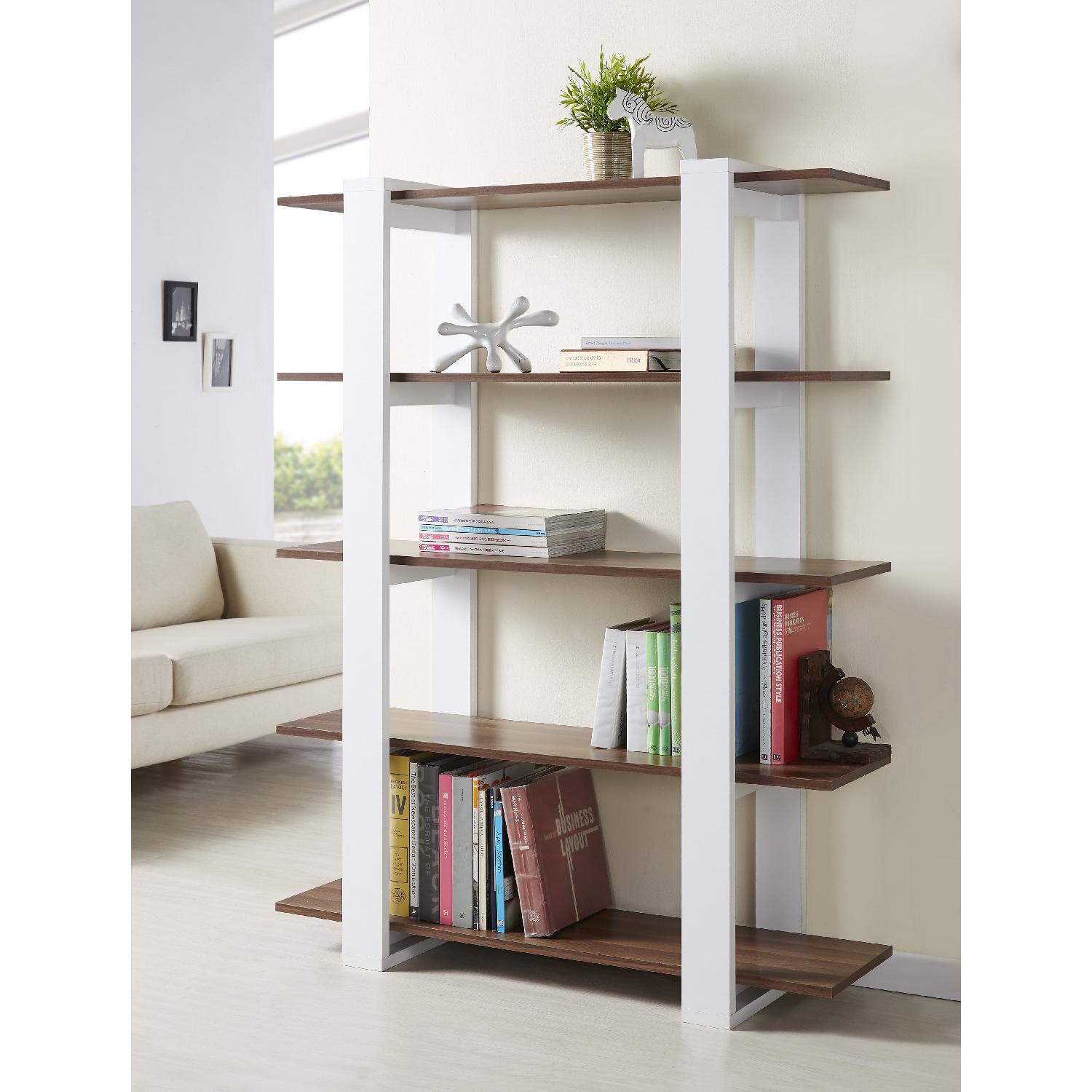 Furniture of America 5-Tier Display Bookshelf - image-4
