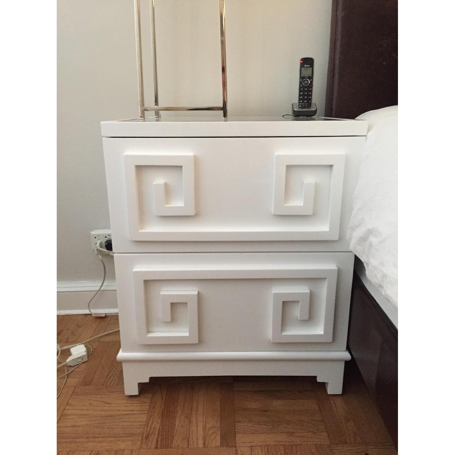 Worlds Away Pagoda Nightstands - Pair - image-3
