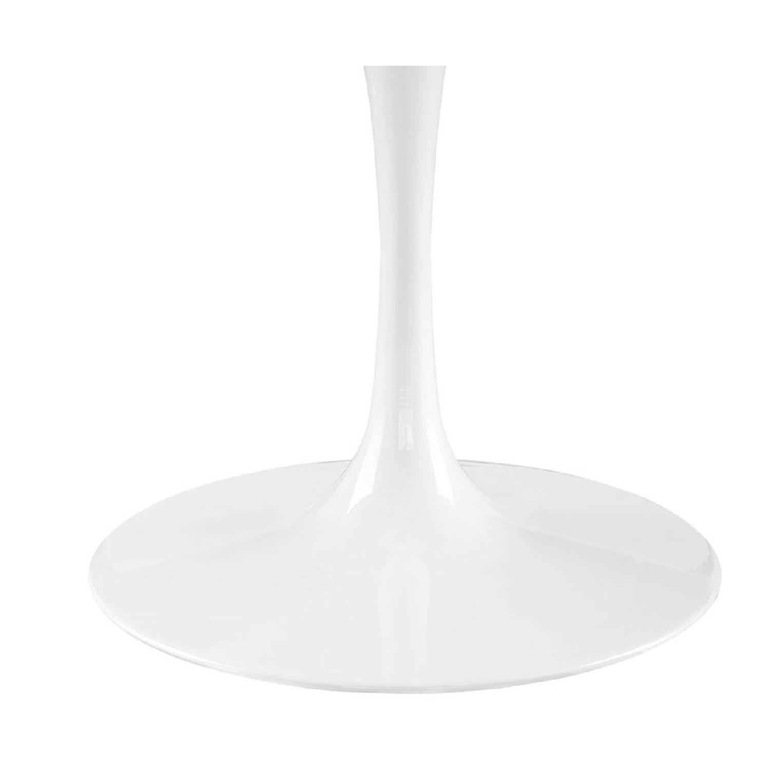 Lex Mod Lippa Faux Marble Dining Table In White - image-1