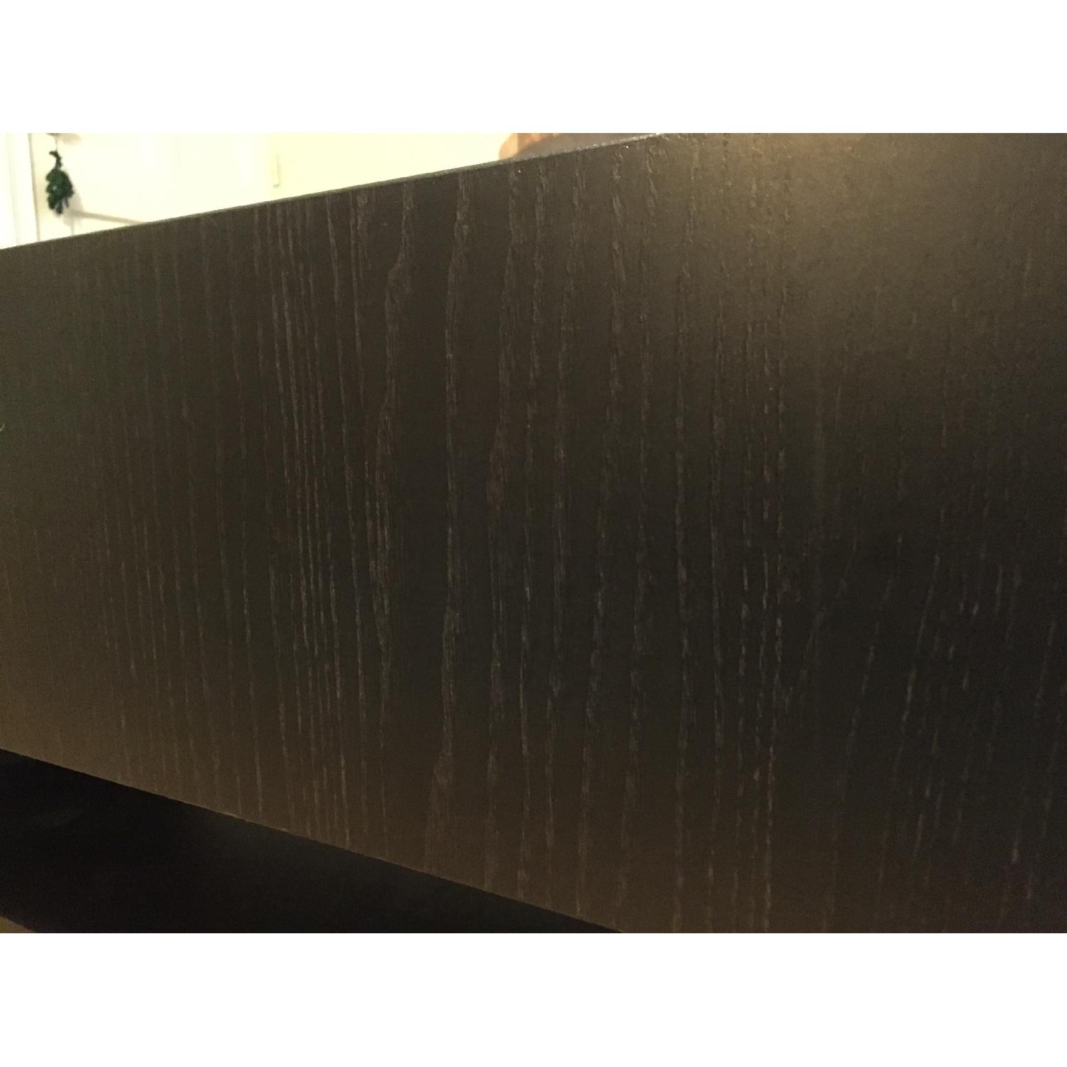 Ikea Ramvik Glass Top Coffee Table w/ Storage - image-3