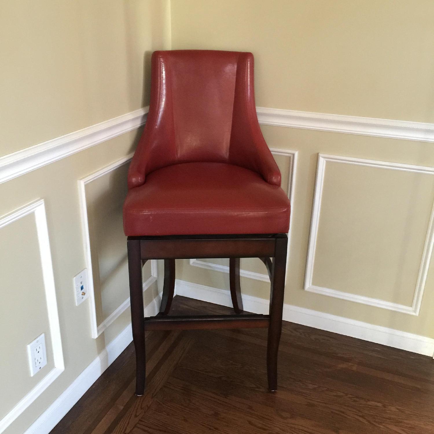 Rooms To Go Upholstered Swivel Counter Height Stool - image-1