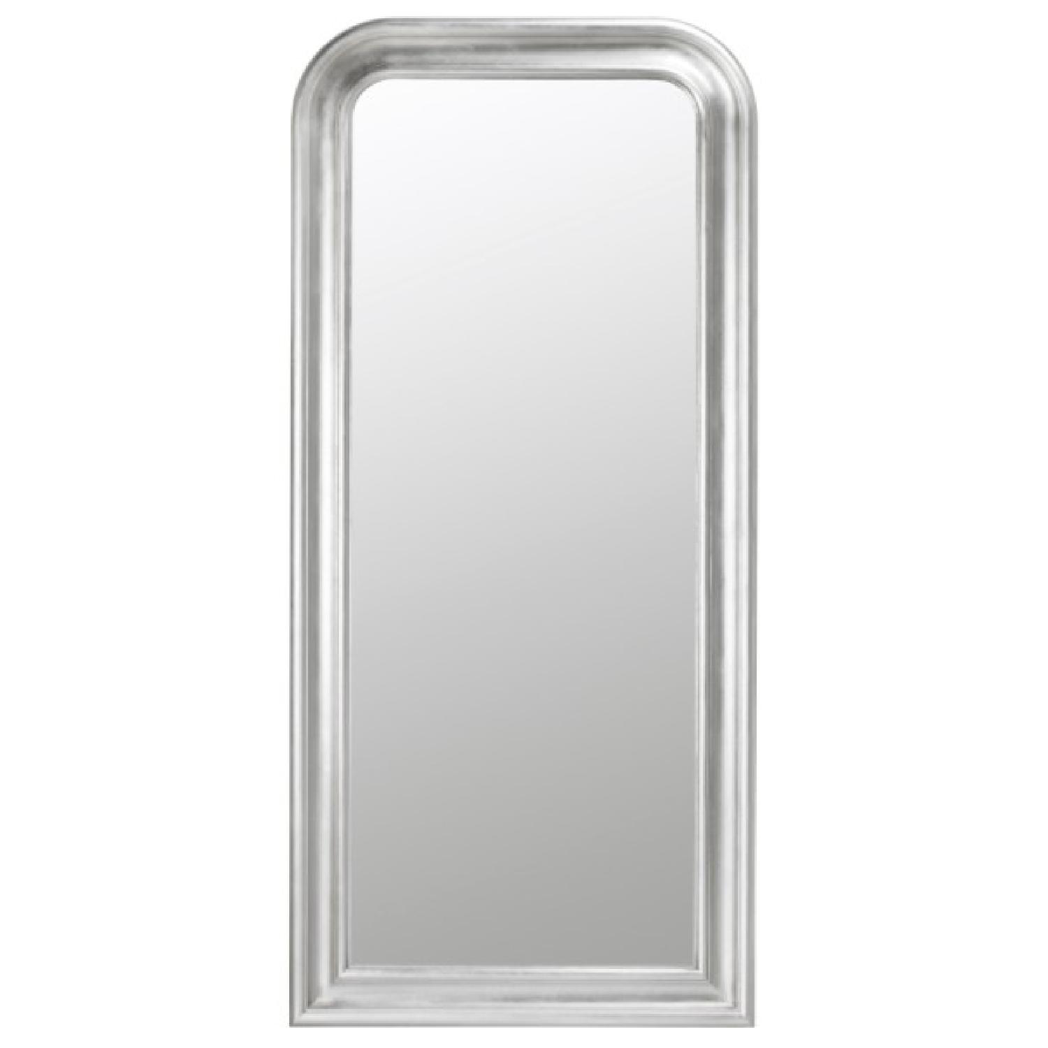 Ikea Songe Floor Length Mirror in Silver Color AptDeco