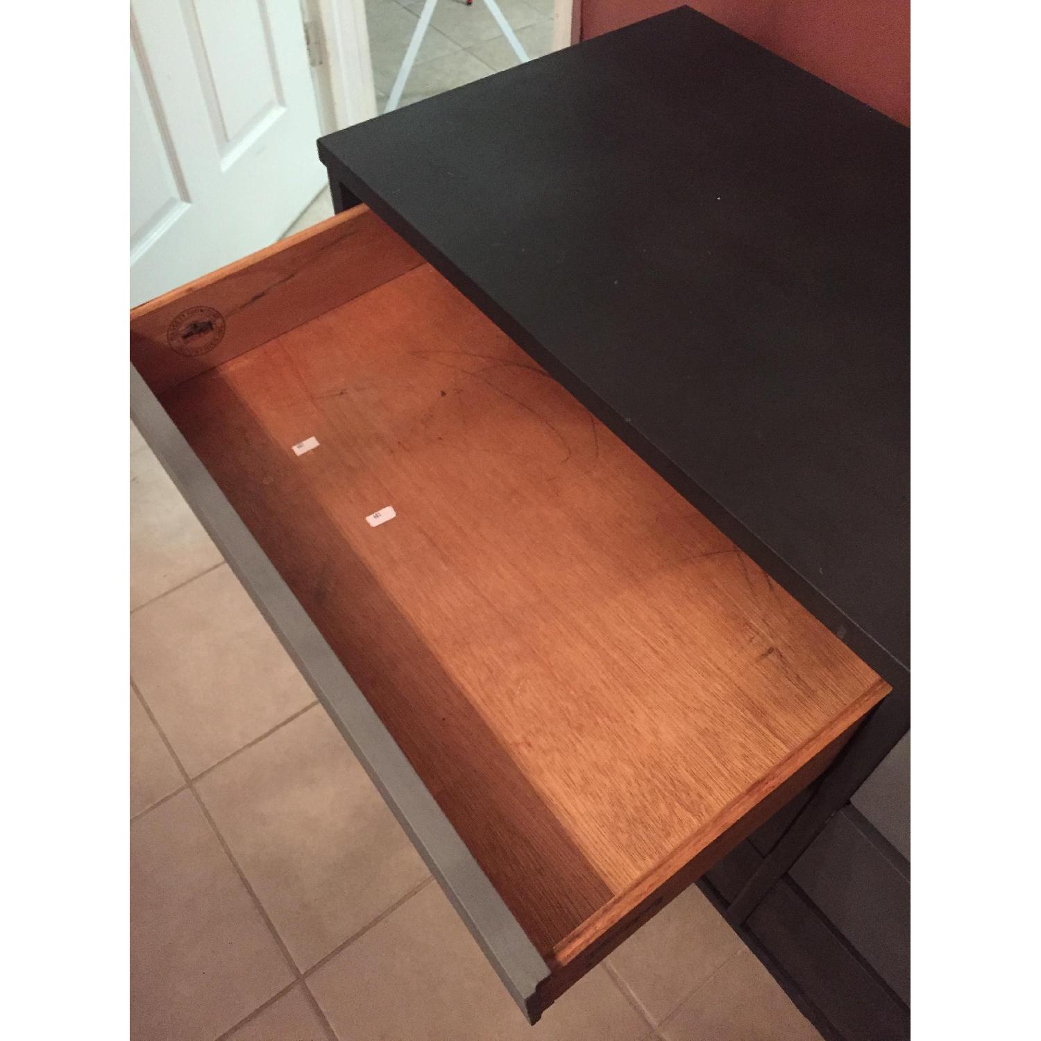 Bassett Mid-Century Modern Blue Dresser - image-5