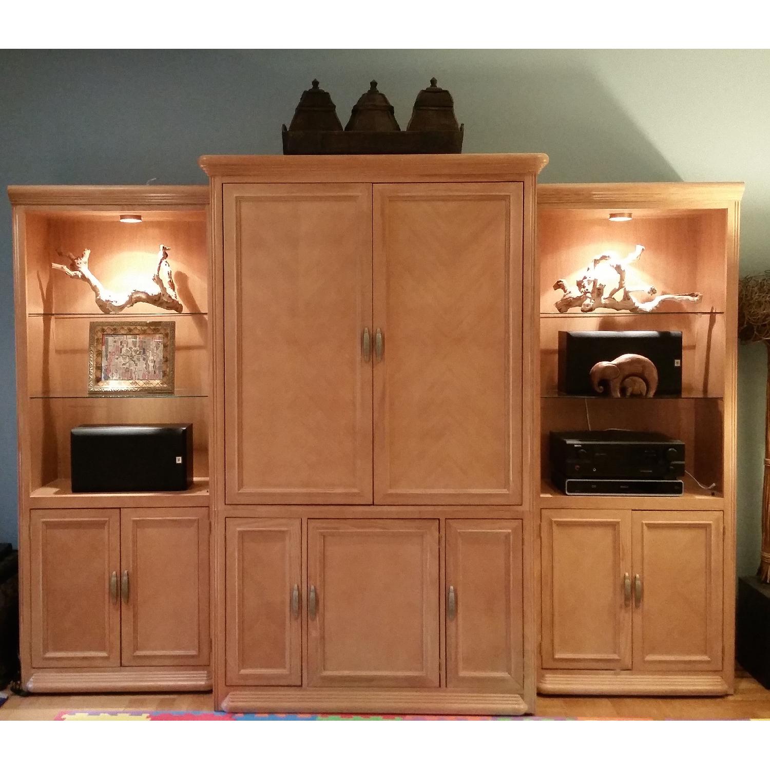 Broyhill 4 Piece Entertainment Wall Unit - image-1