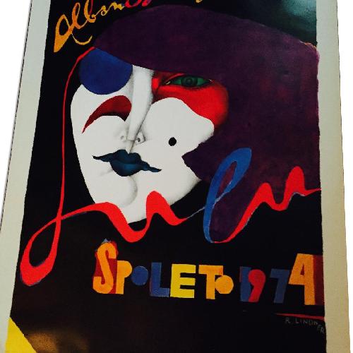Used Lulu Poster for the Alban Berg Opera by Richard Lindner for sale on AptDeco