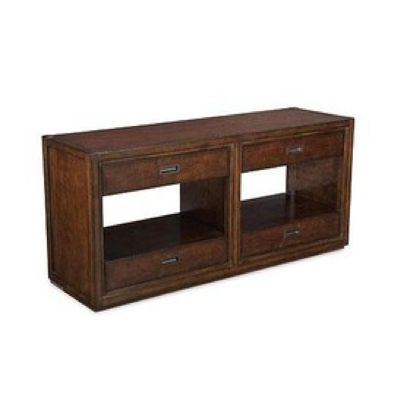 Thomasville Wanderlust Media Console and Shelves - image-2
