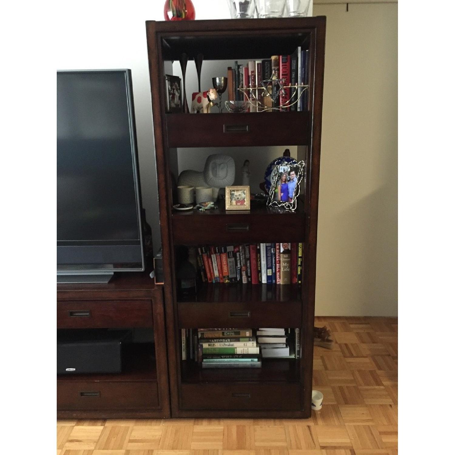 Thomasville Wanderlust Media Console and Shelves - image-4