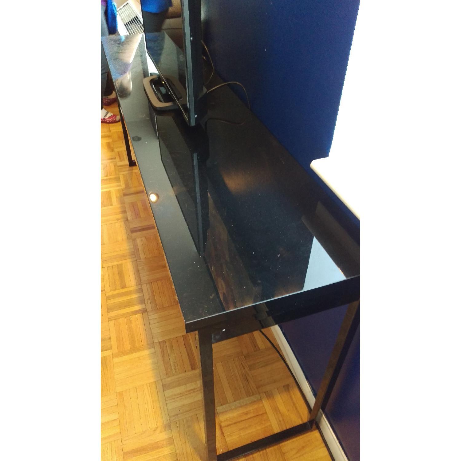 Ikea Besta Burs High Gloss Desk - image-2