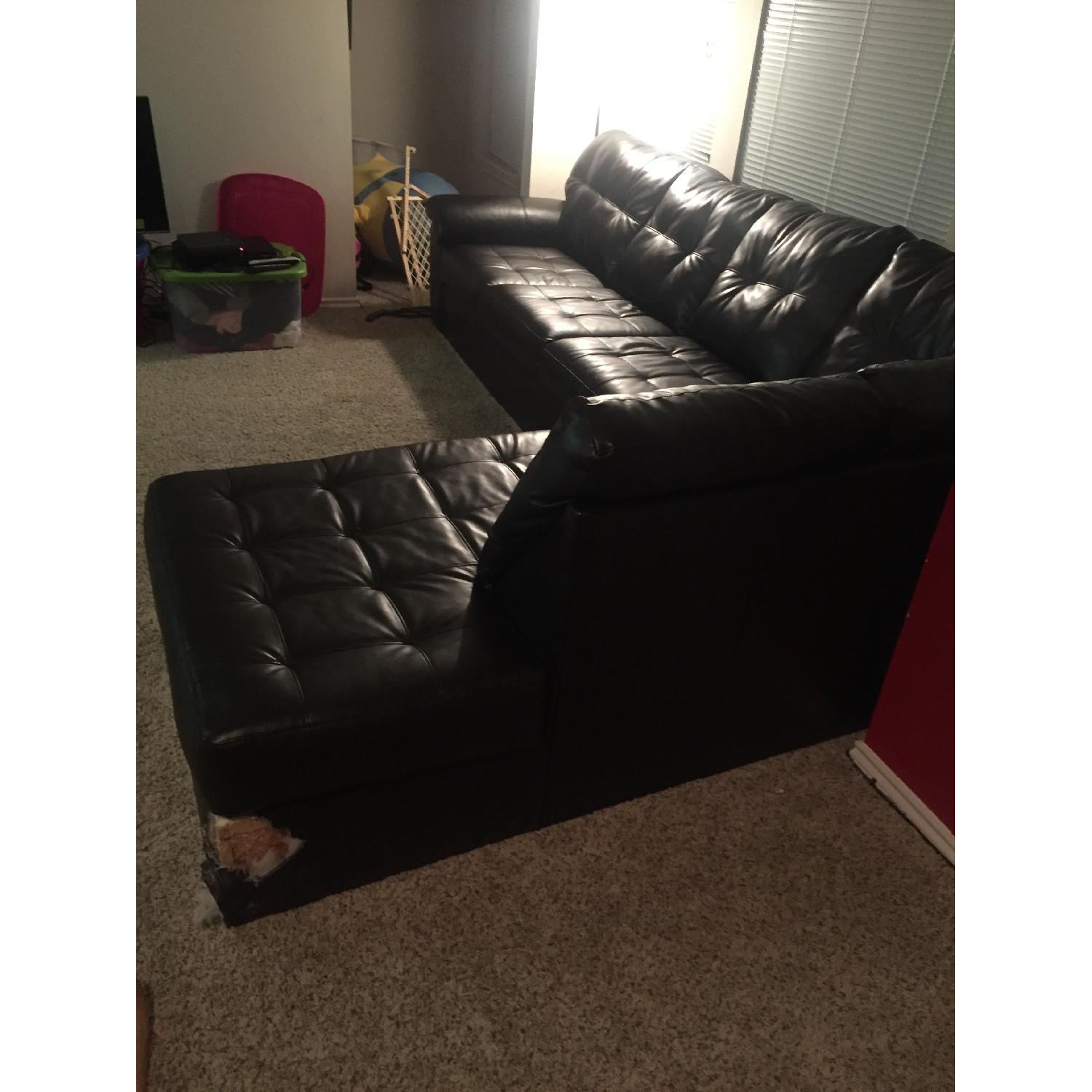 Simmons Manhattan Laf Sectional w/ Left Arm Facing Chaise - image-3