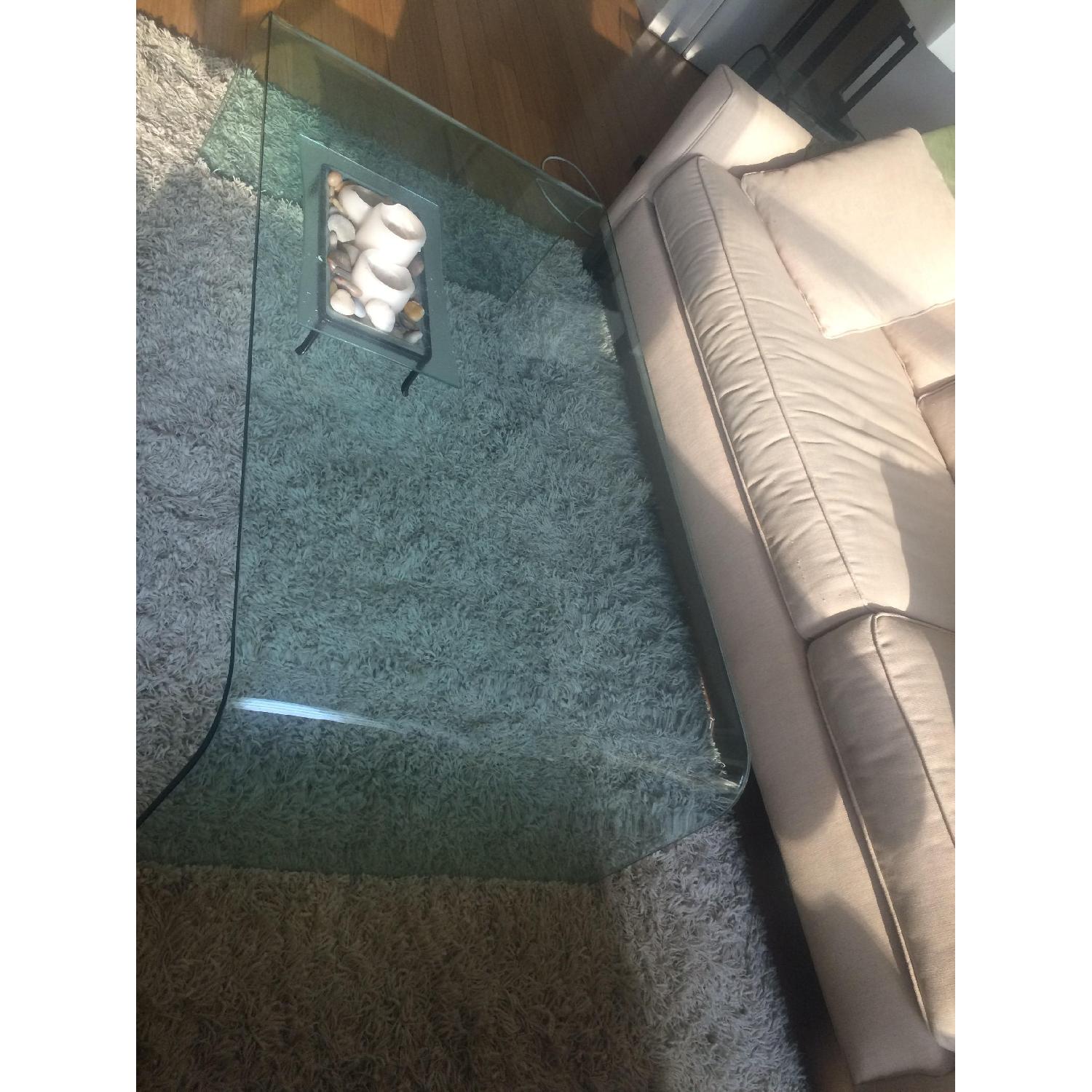 Storehouse Furniture Retro Glass Coffee Table - image-2