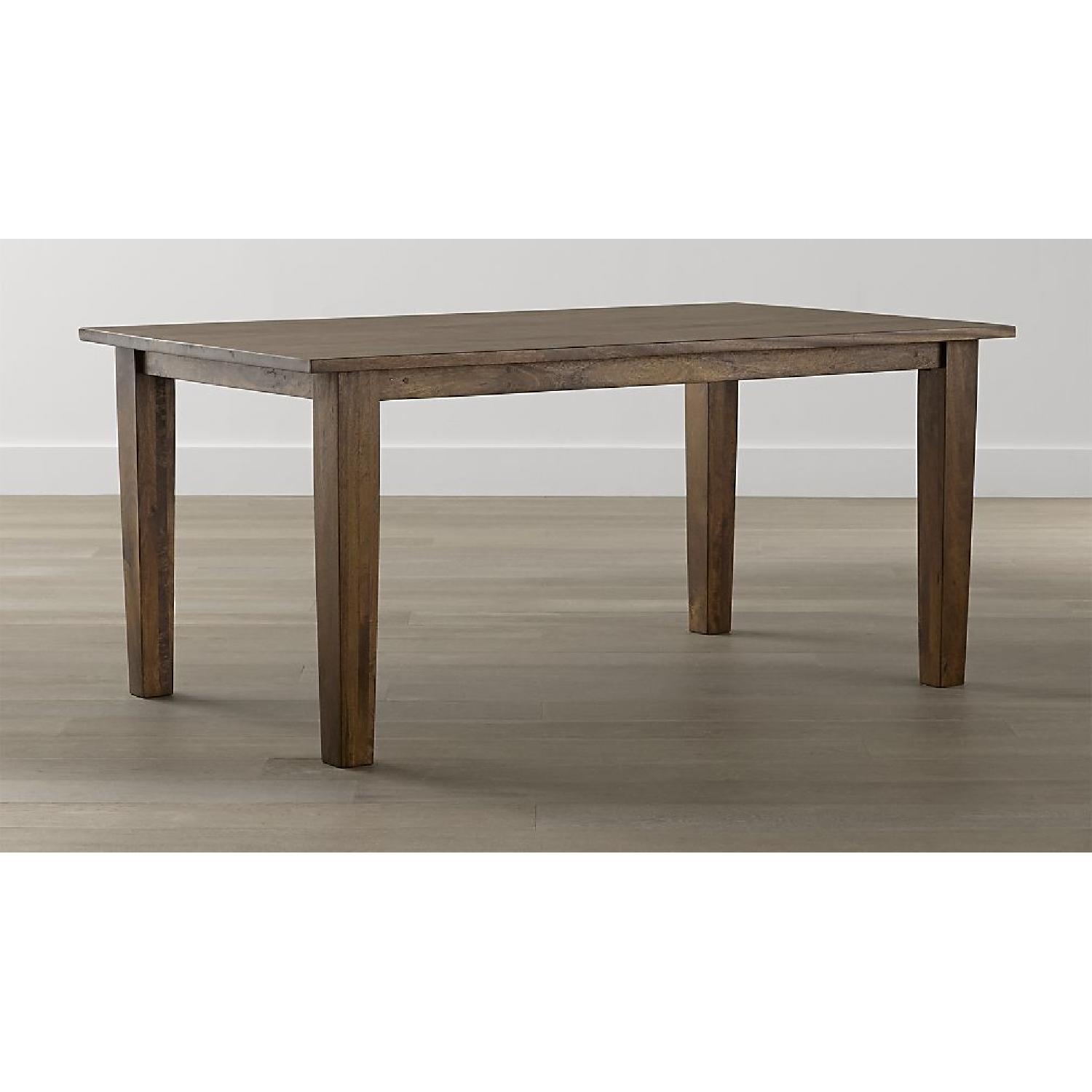 Crate & Barrel Basque Dining Table w/ 6 Chairs - image-1