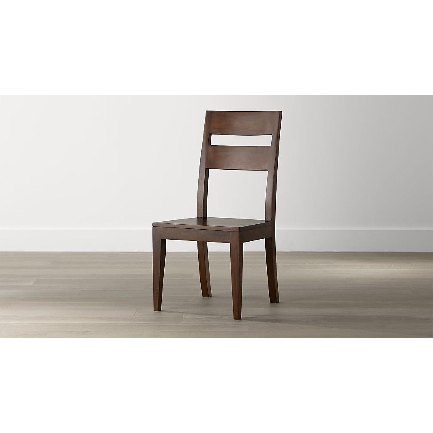 Crate & Barrel Basque Dining Table w/ 6 Chairs - image-2