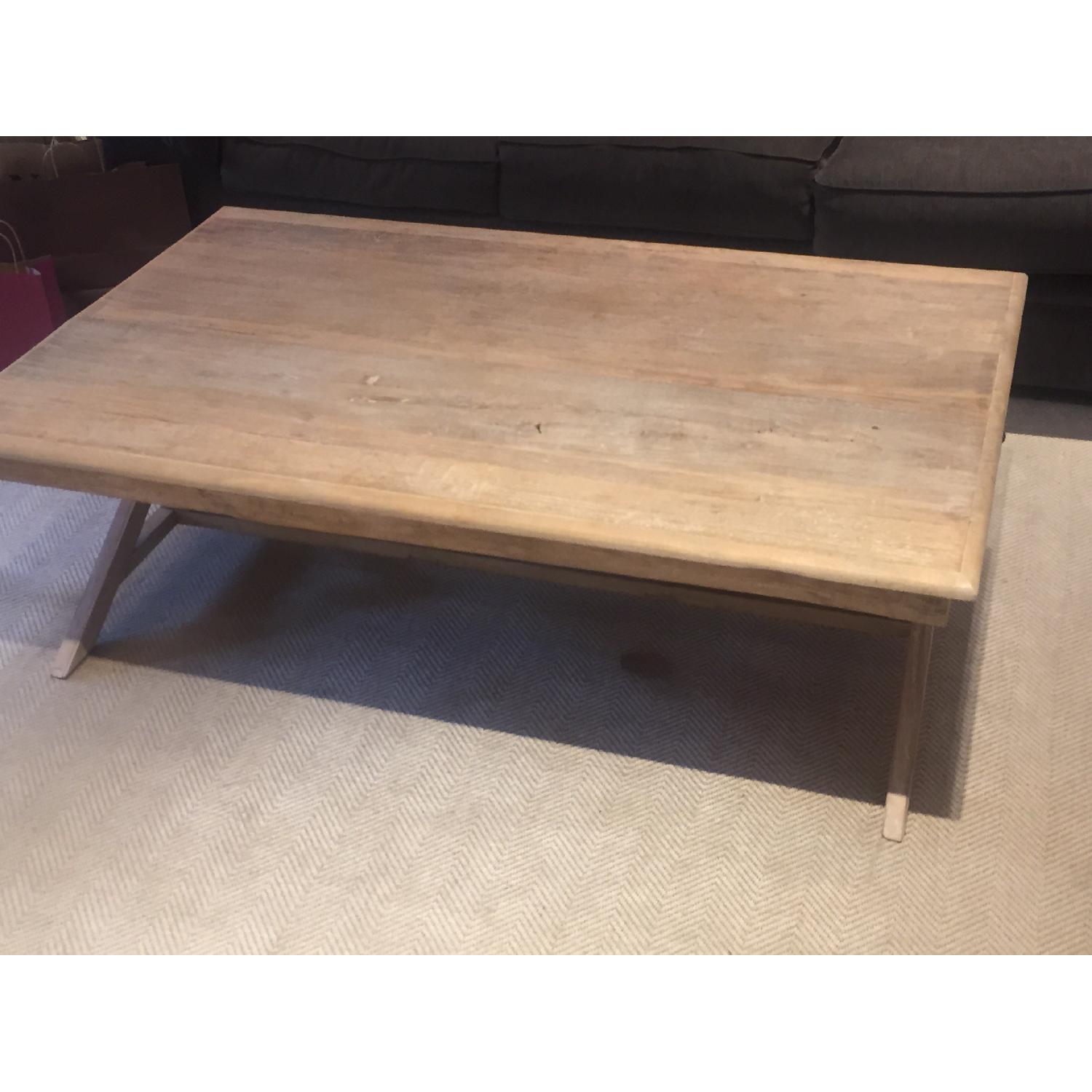 ABC Carpet & Home Urban Trestle Coffee Table - AptDeco
