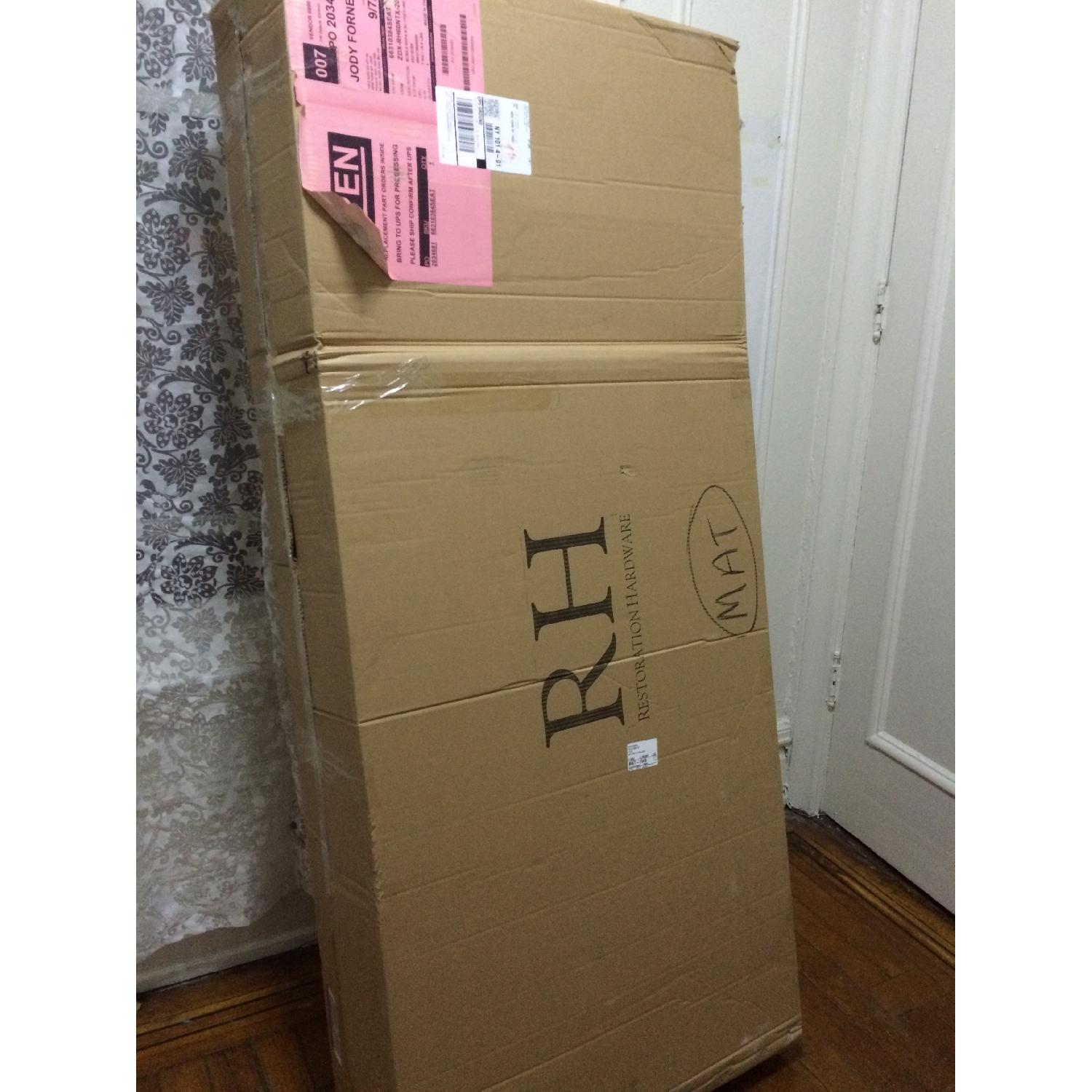 Restoration Hardware Belgian Roll Arm Sofa - image-6