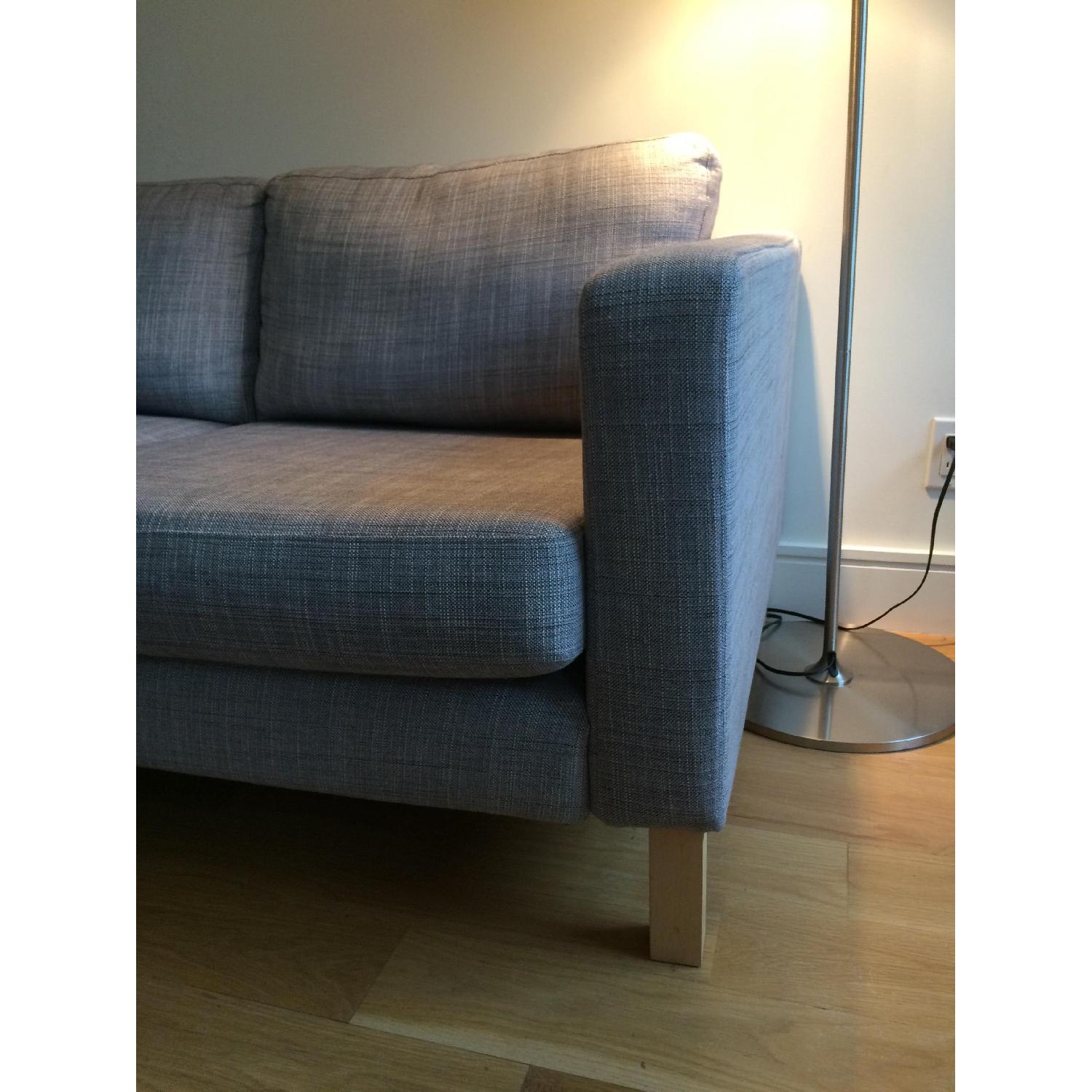 Ikea Loveseat & Ottoman - image-5