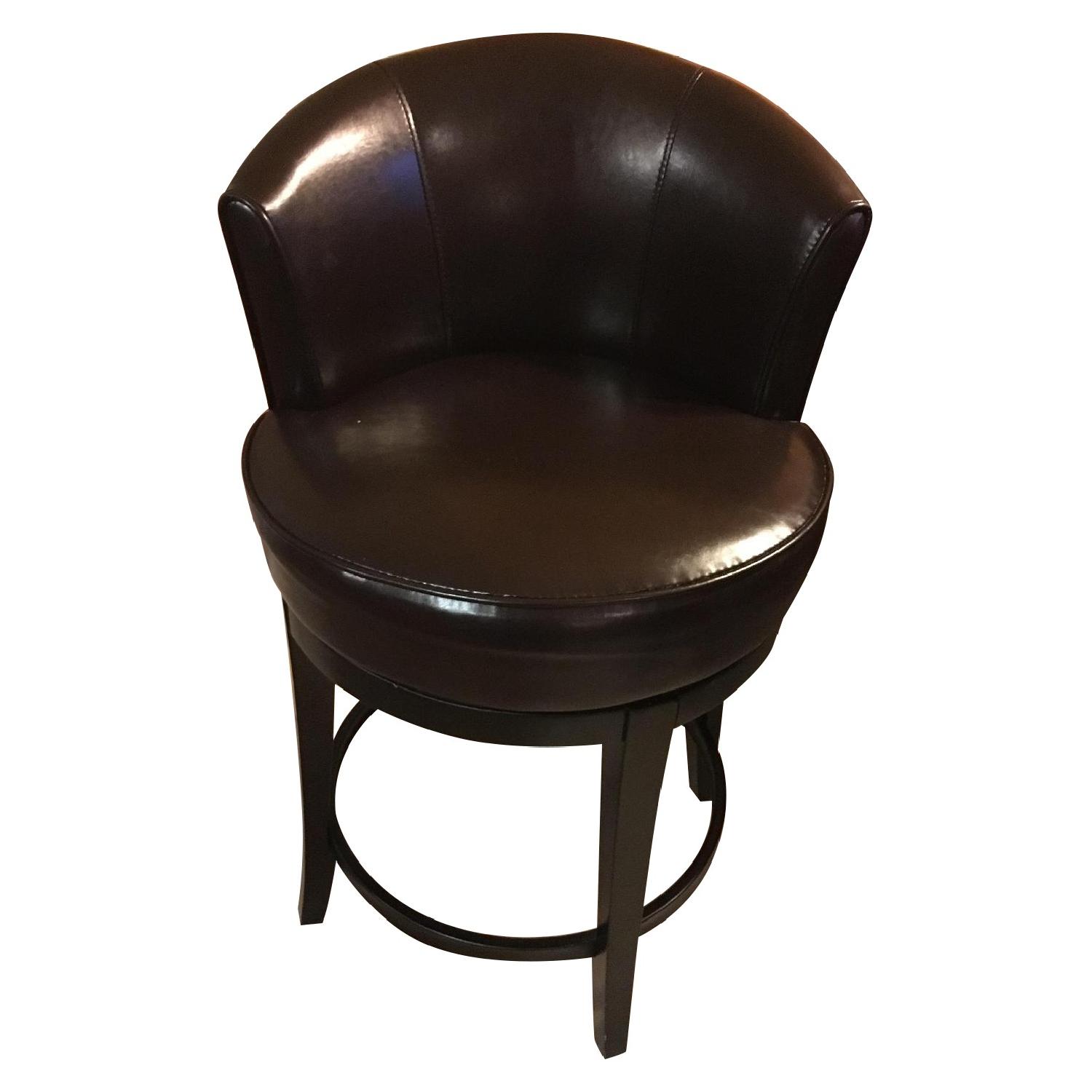 Pier 1 Leather Chair AptDeco