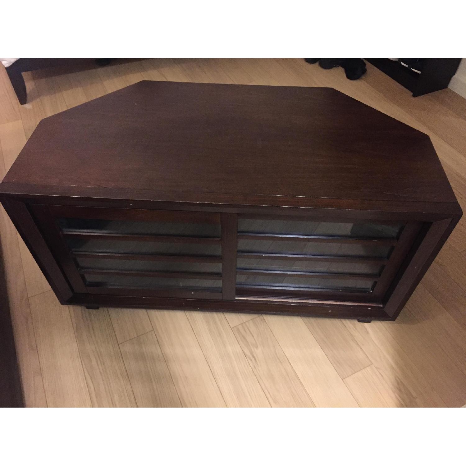Crate & Barrel Corner Media Console - Farrow - image-3
