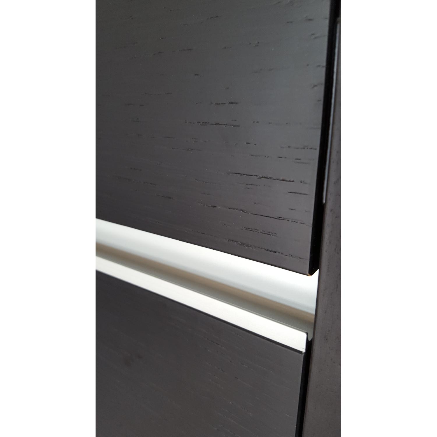 BoConcept Chocolate Wood & Chrome Shoe Cabinet - image-6