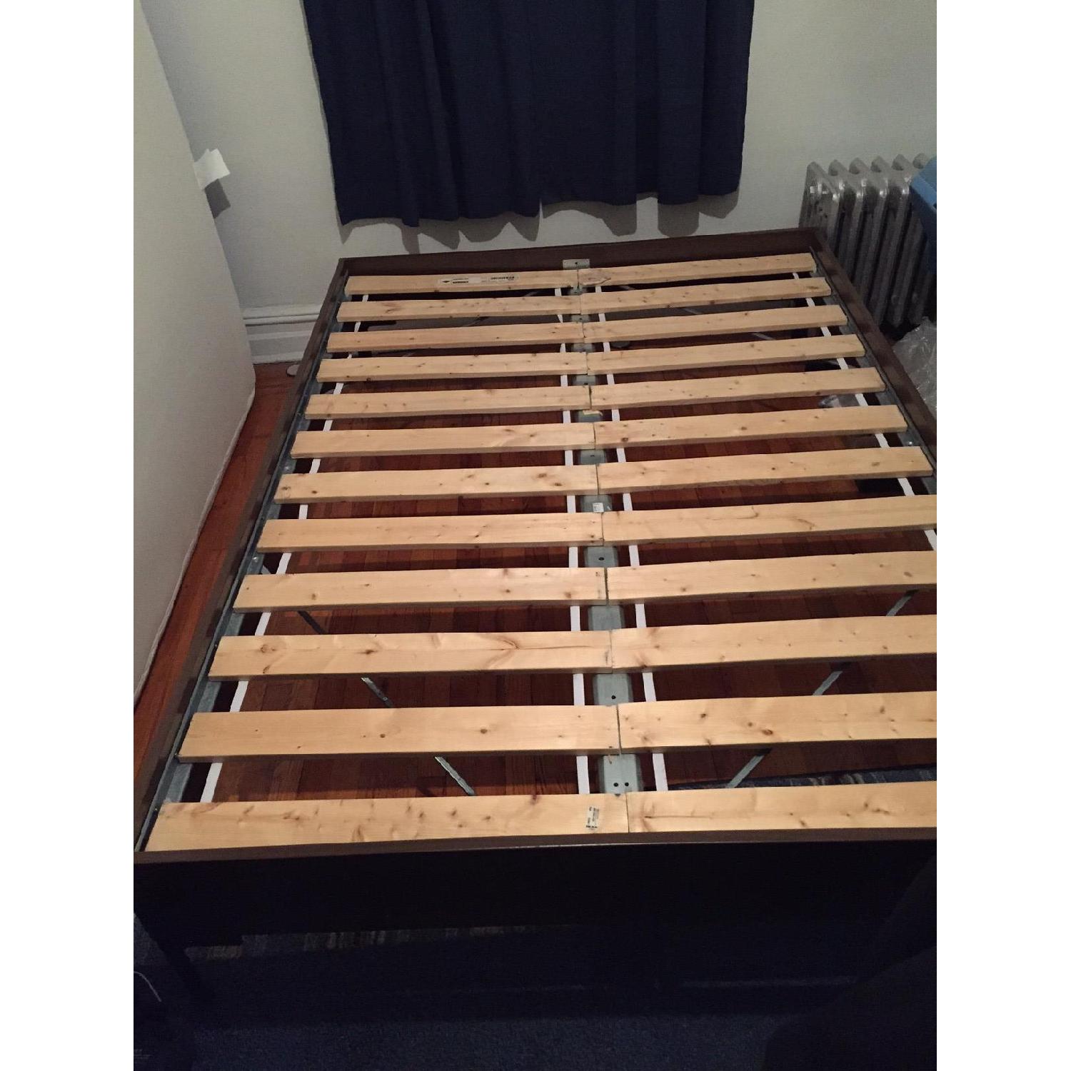 Ikea Double/Full Bed Frame w/ Slats - image-1
