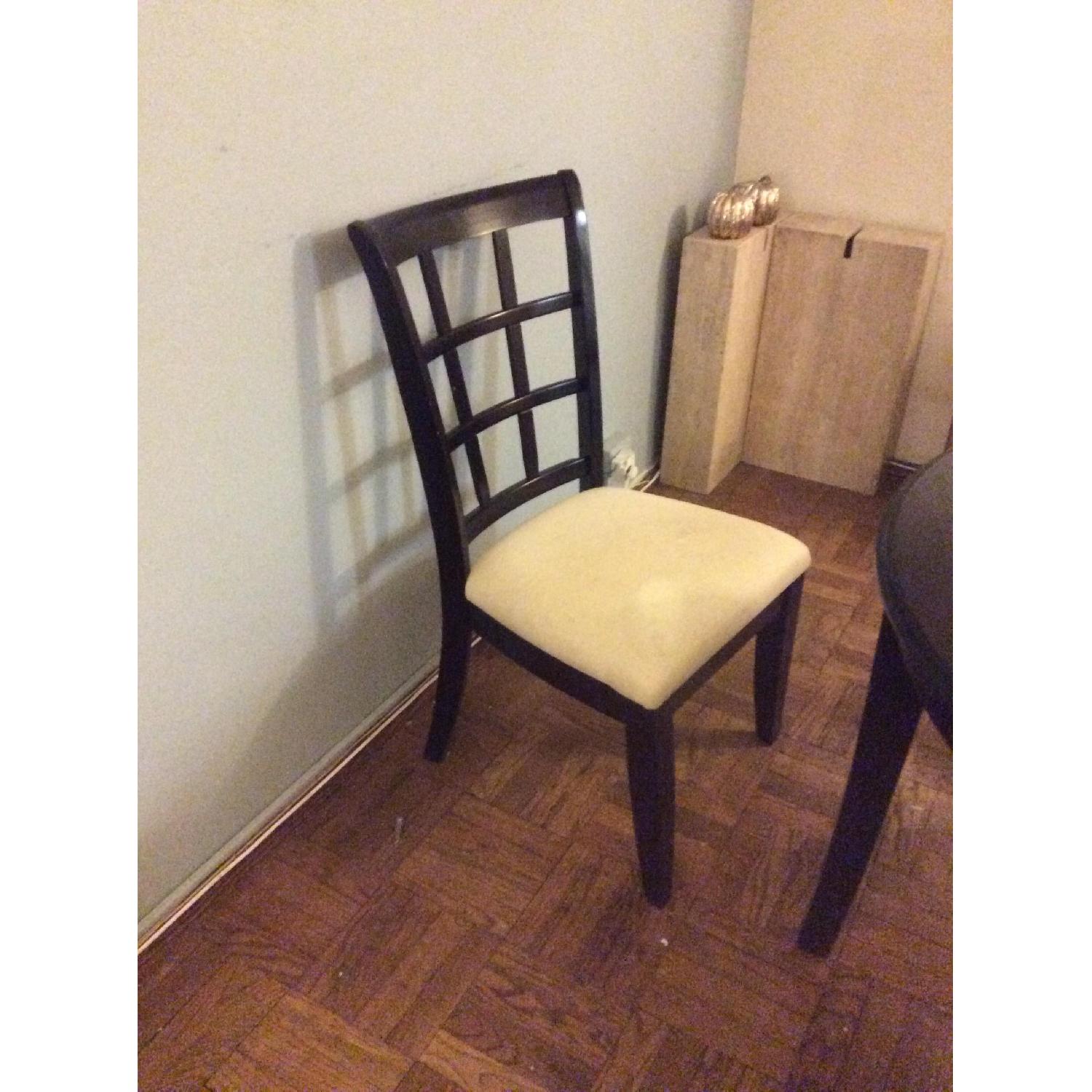 Pottery Barn Manhattan Collection Solid Wood Lattice Back Chairs - 4 Available - image-6