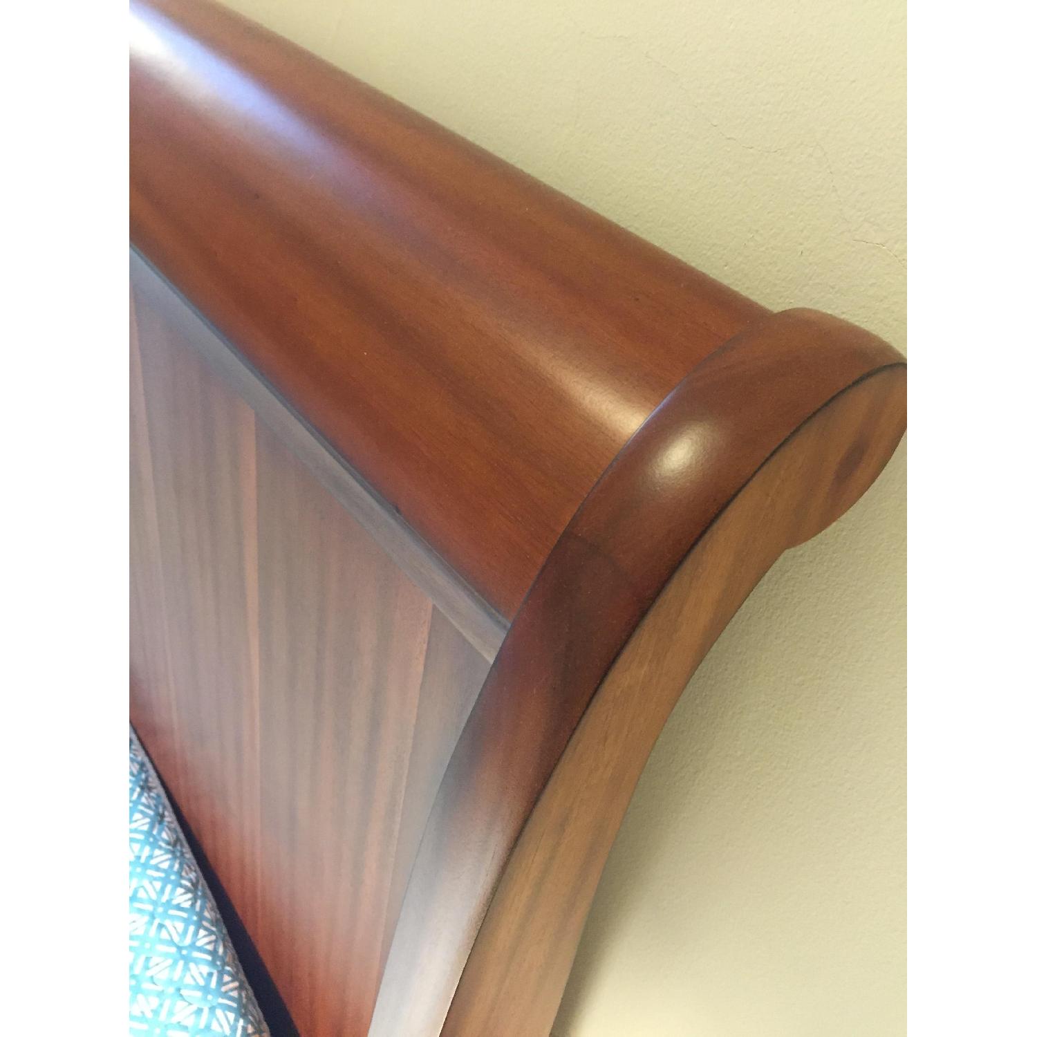 Charles P Rodgers Queen Mahogany Sleigh Bed - image-2