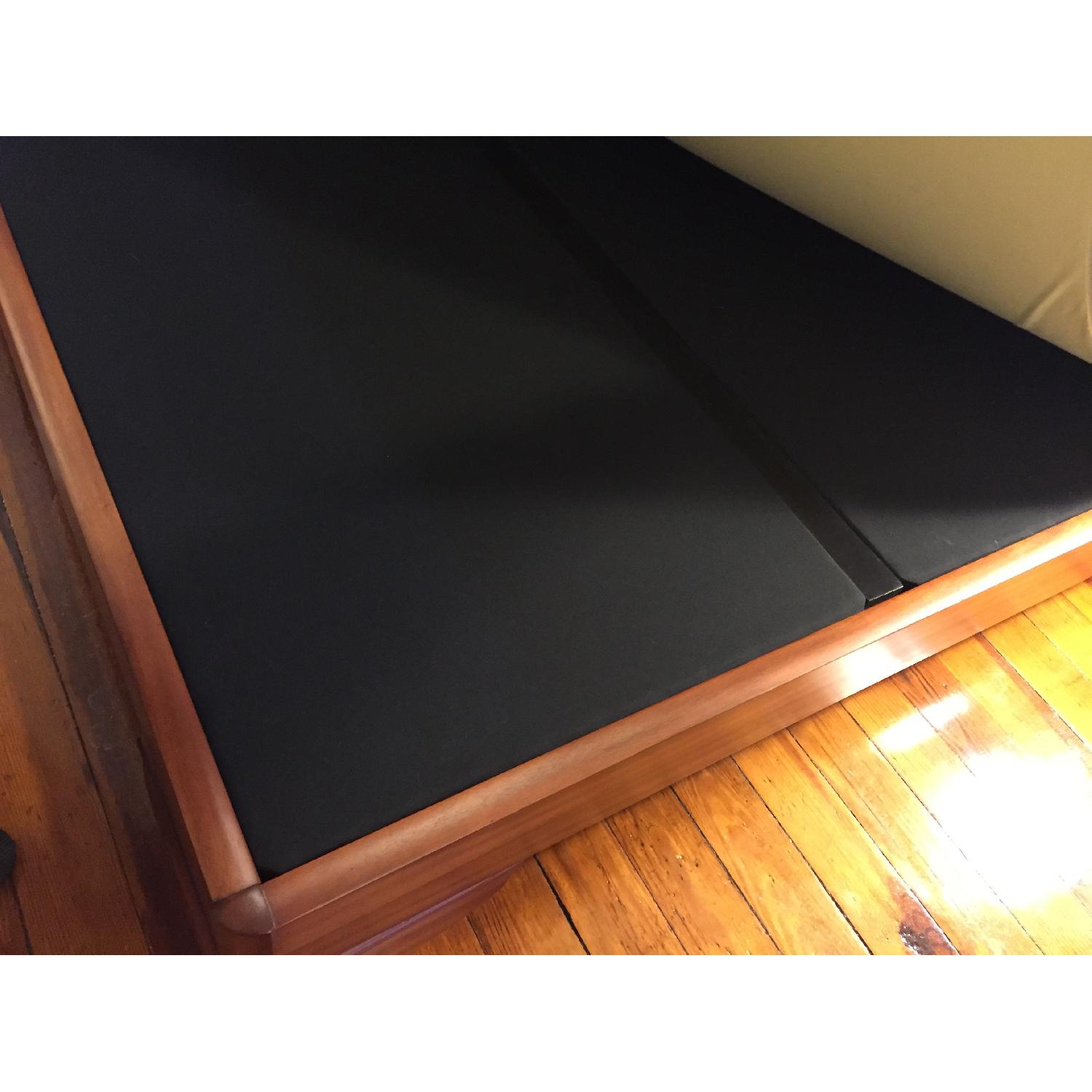 Charles P Rodgers Queen Mahogany Sleigh Bed - image-3