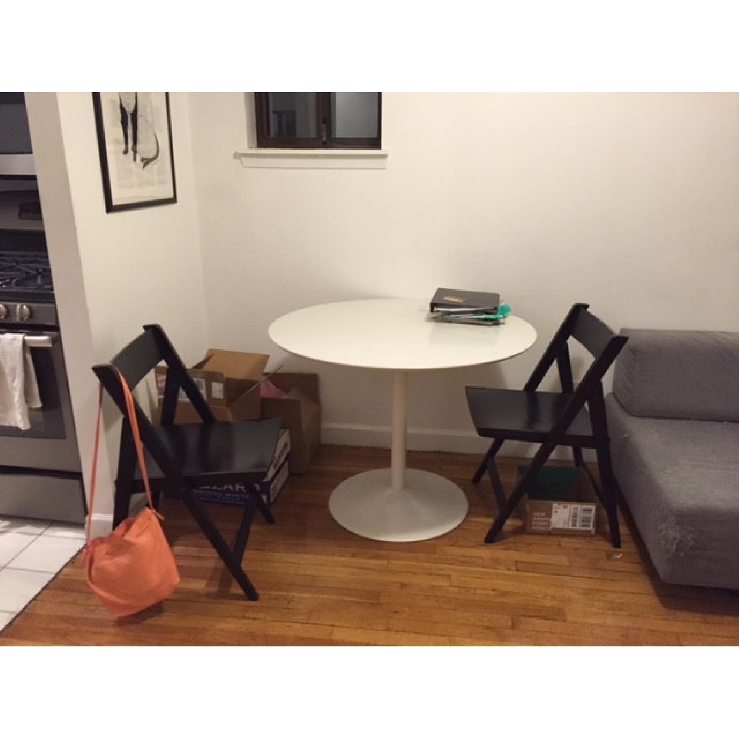 CB2 Odyssey White Dining Table - image-1