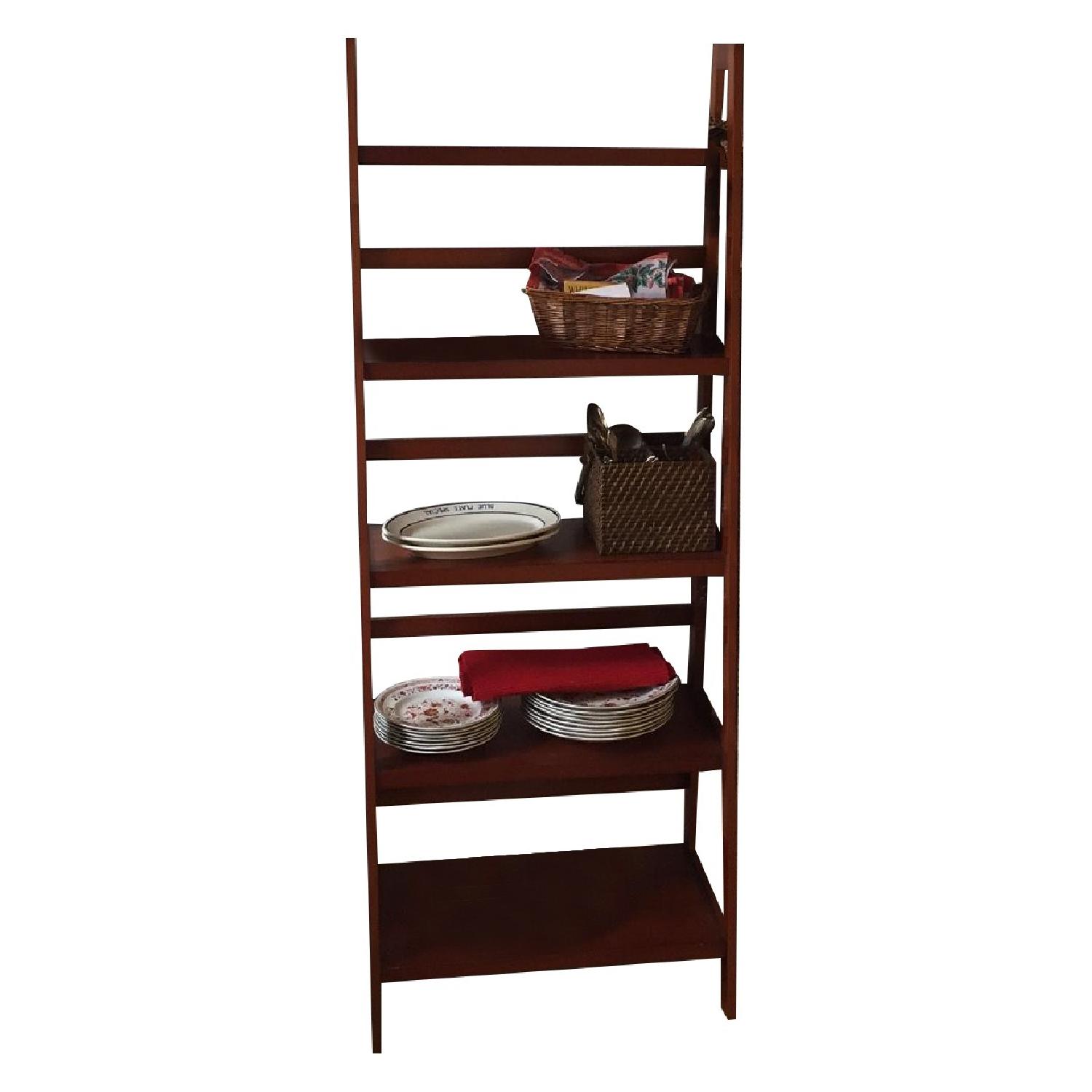 Kitchen Ladder Shelves AptDeco