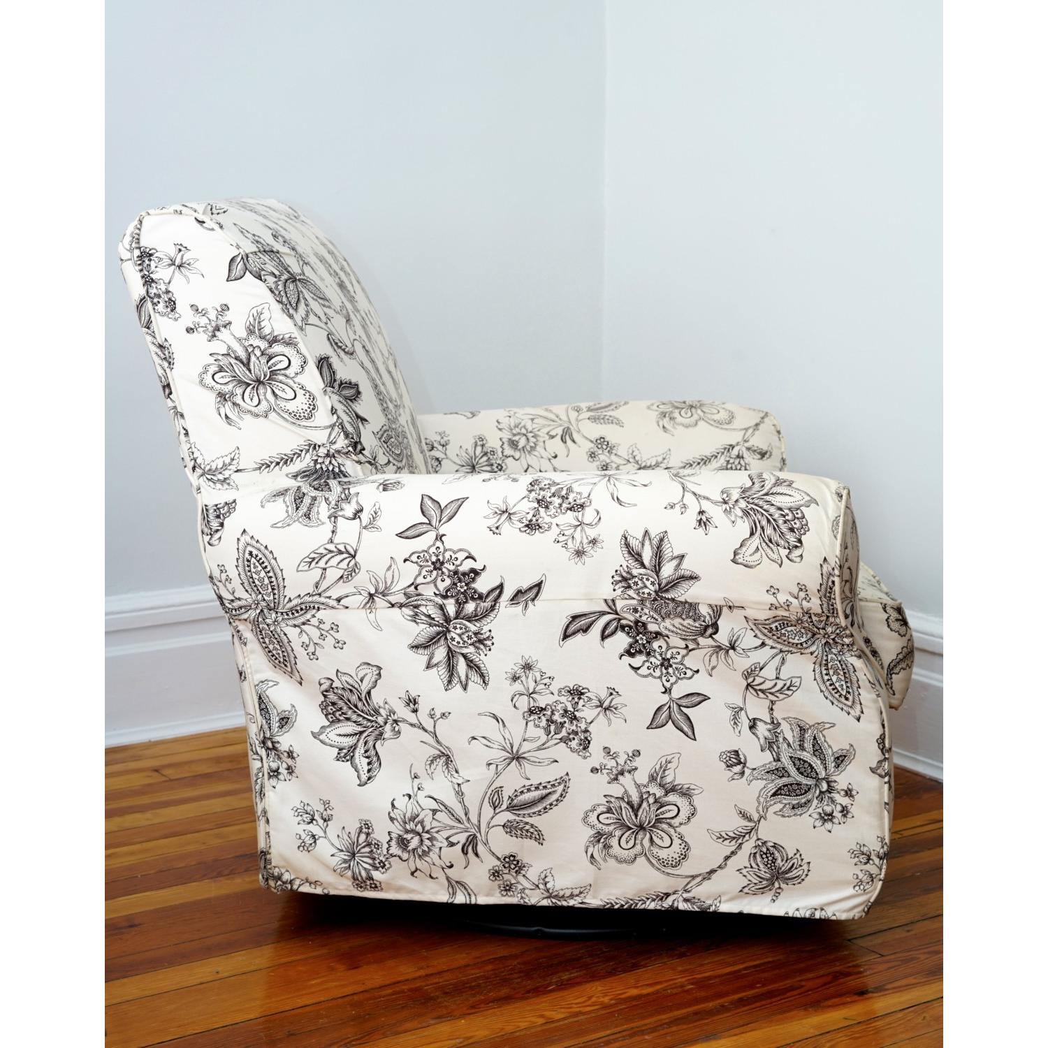 Pottery Barn Glider Rocker Rocking Chair - image-2