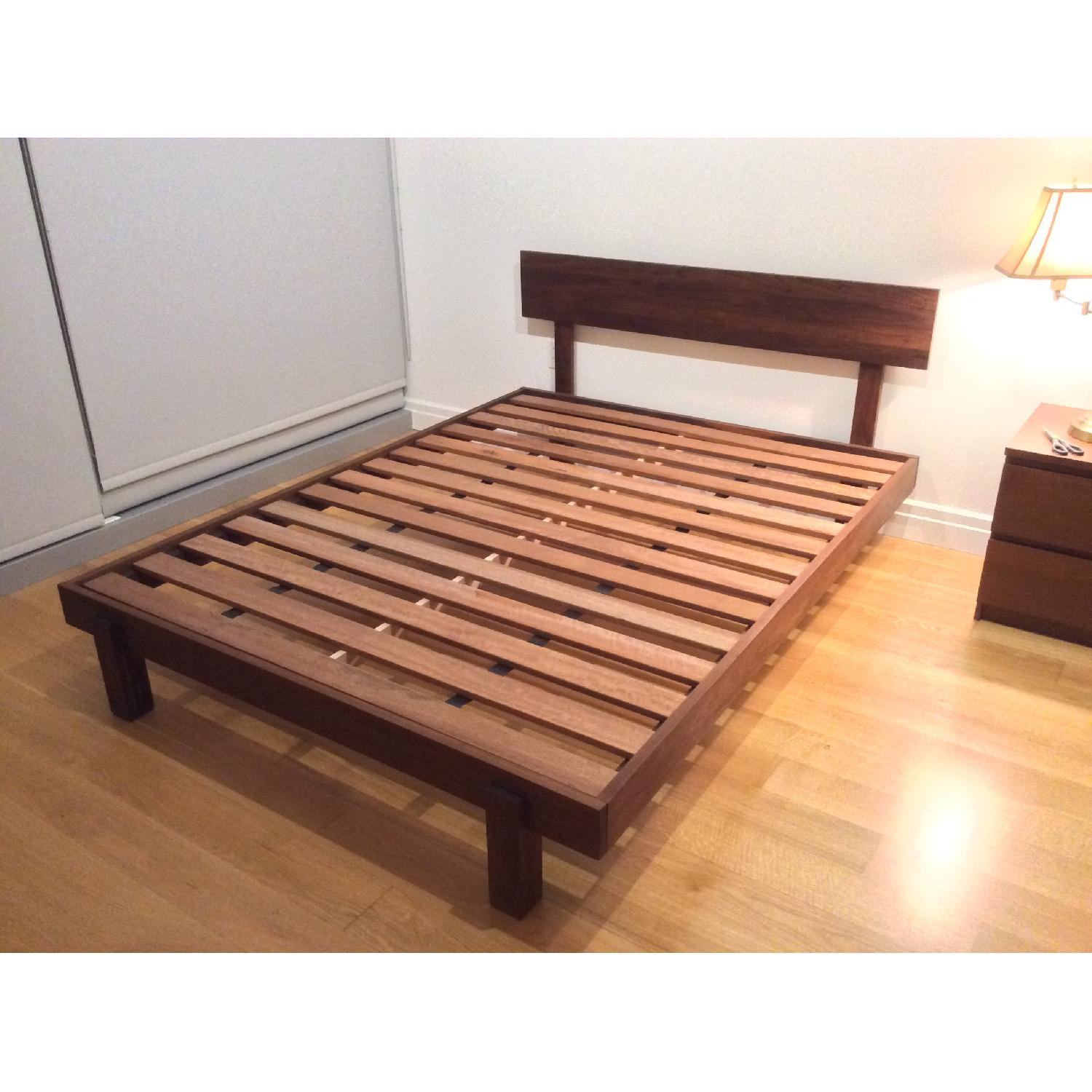 Room & Board Anders Walnut Queen Bed Frame - image-2