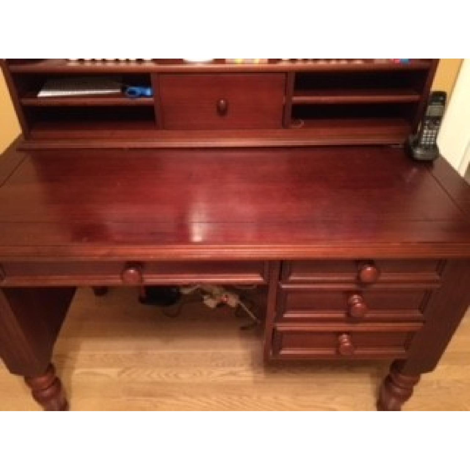 Pottery Barn Desk & Hutch - image-3