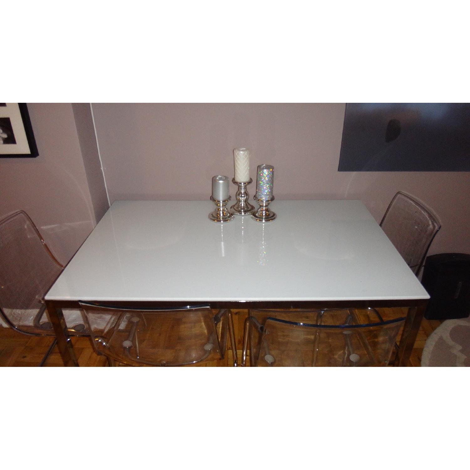 Ikea Torsby Dining Table w/ 4 Tobias Chairs - AptDeco