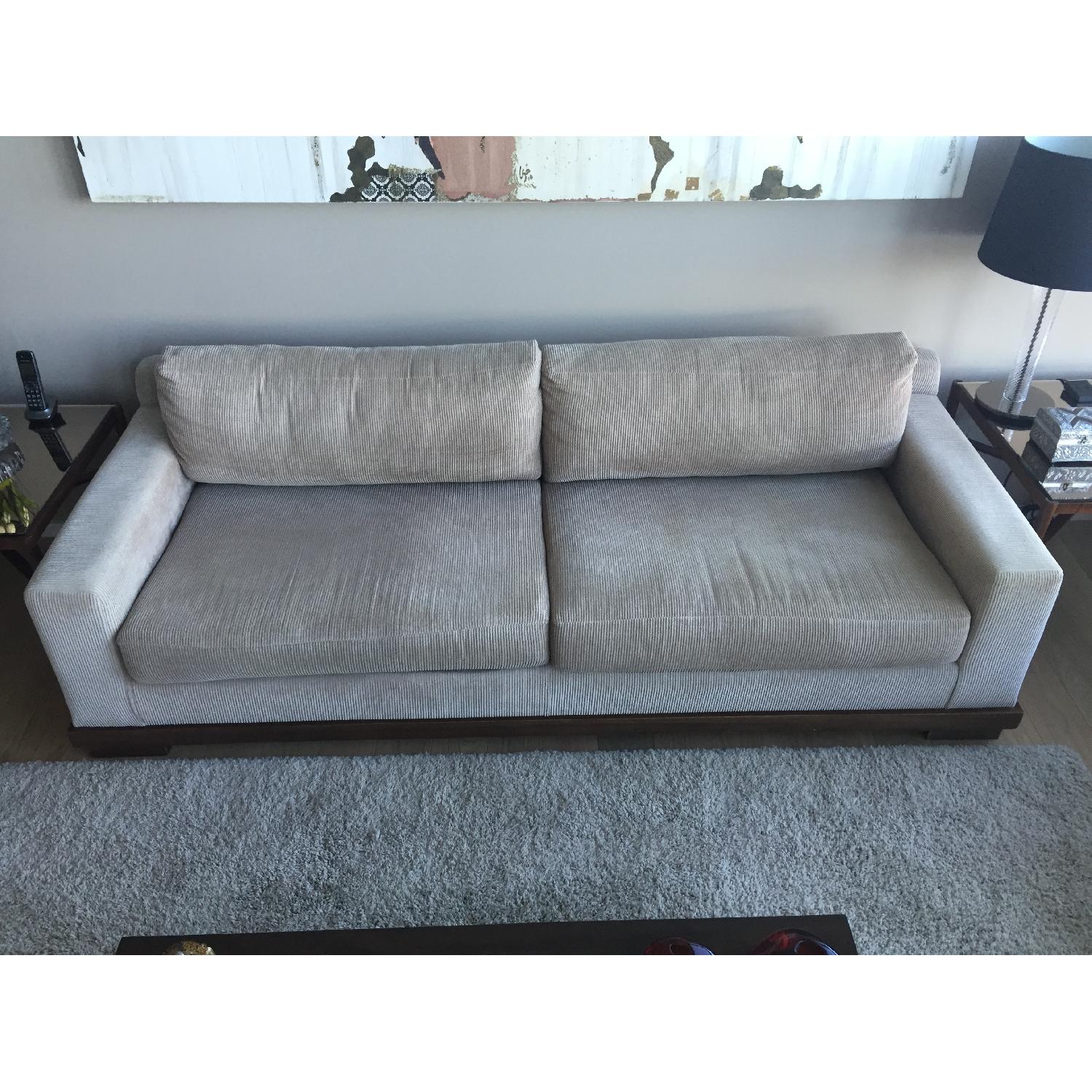 Corduroy Sofa - image-1