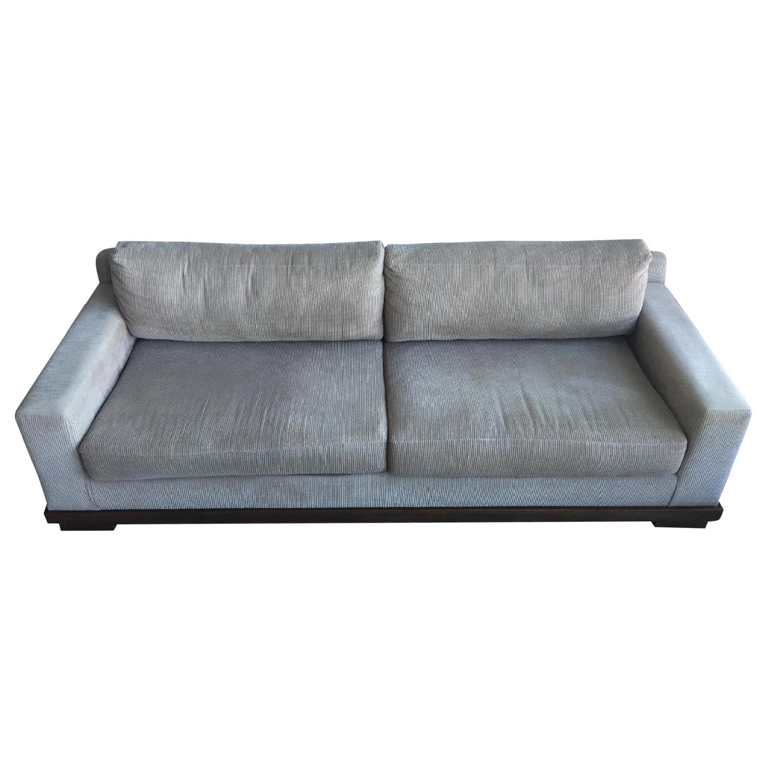 Corduroy Sofa - image-0