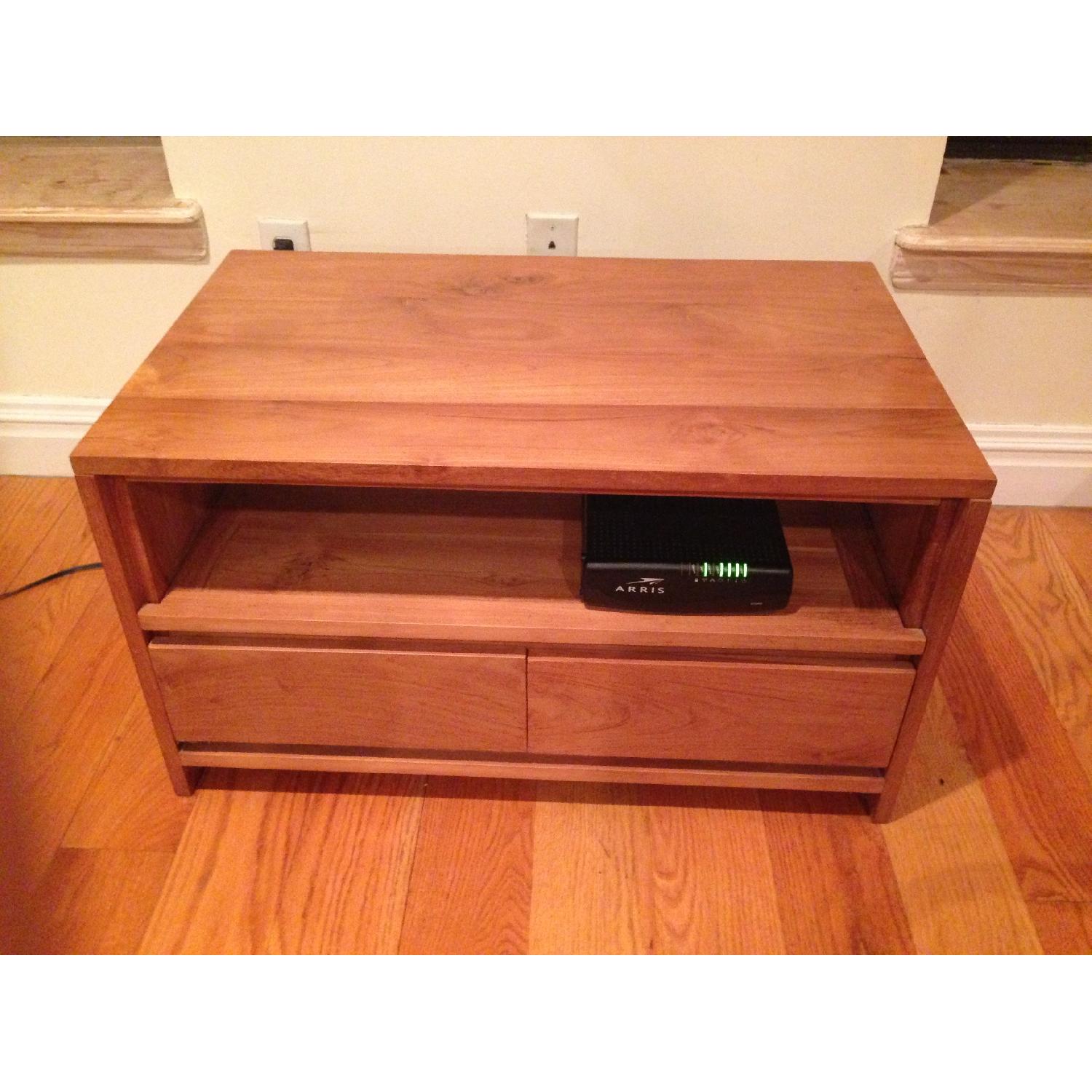 Balinese Furniture Solid Recycled Teak Wood TV Console/Cabinet - image-4