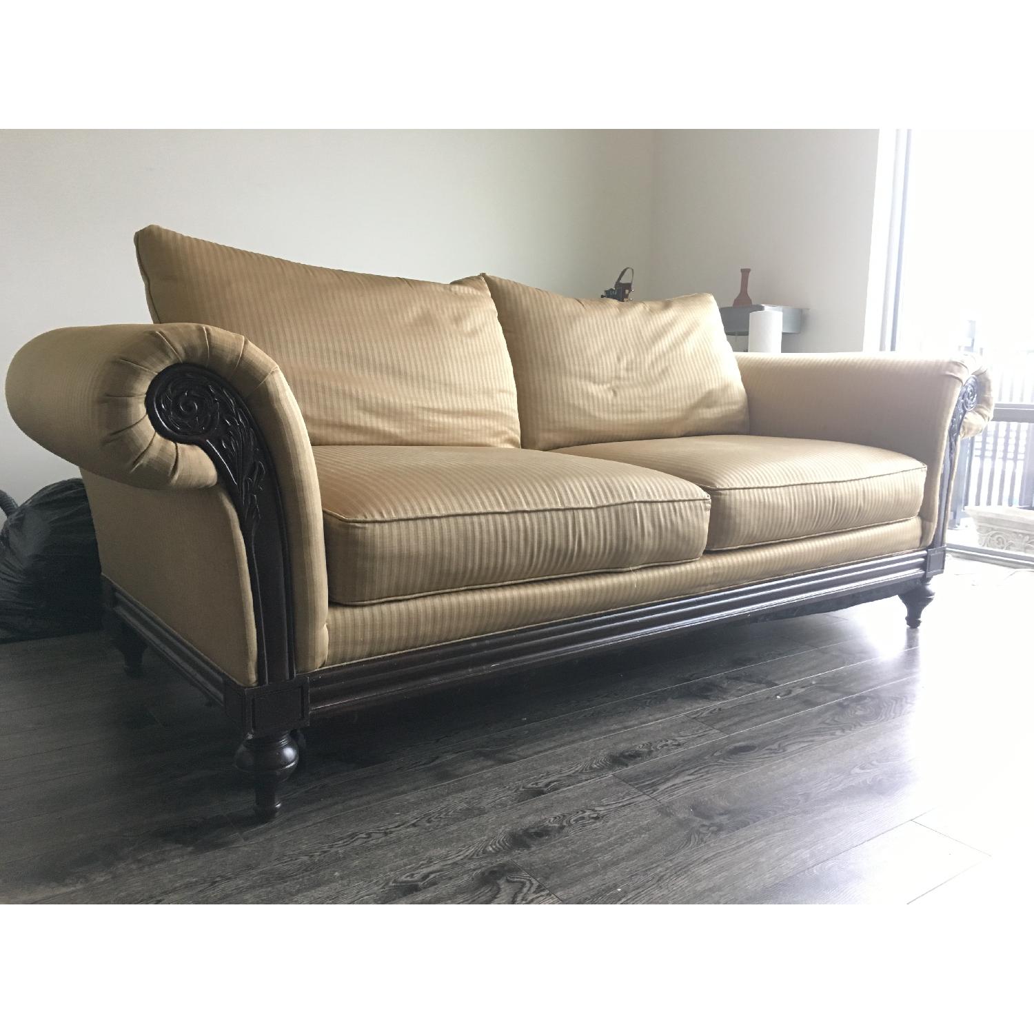 Ethan Allen Custom Pratt Sofa AptDeco