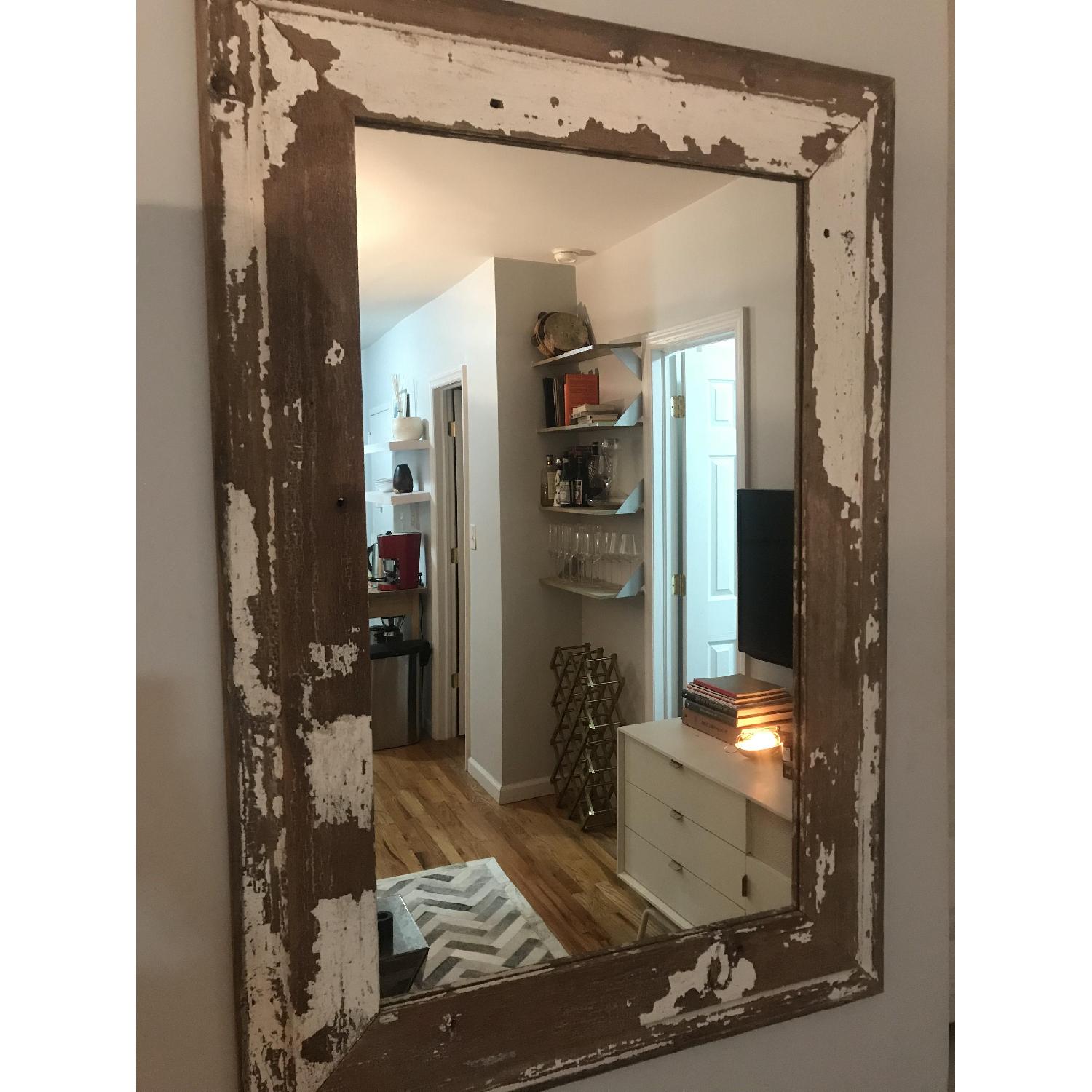 Distressed Wall Mirror - image-1