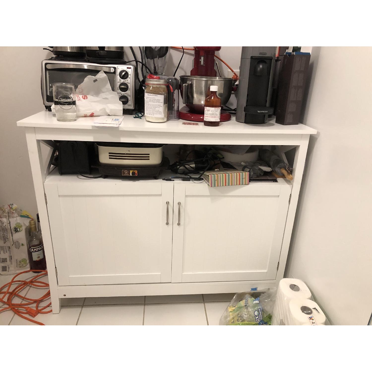 Beachcrest Home Bellwether White Buffet - image-2