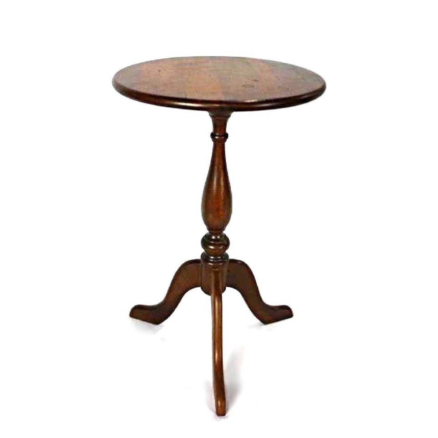 Willett Antique Walnut Lamp Side Table - image-2