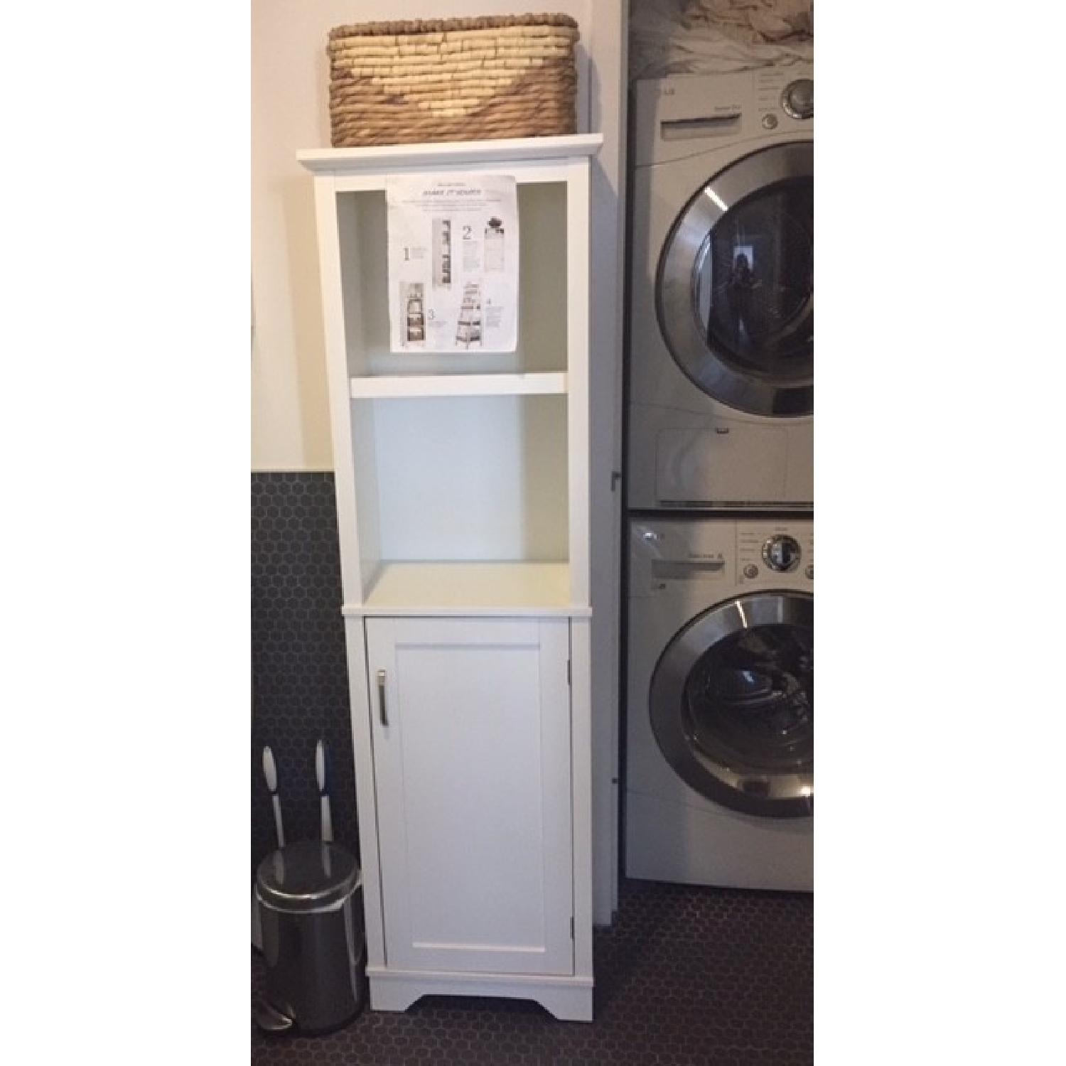 Target Threshold Wood Linen Tower AptDeco