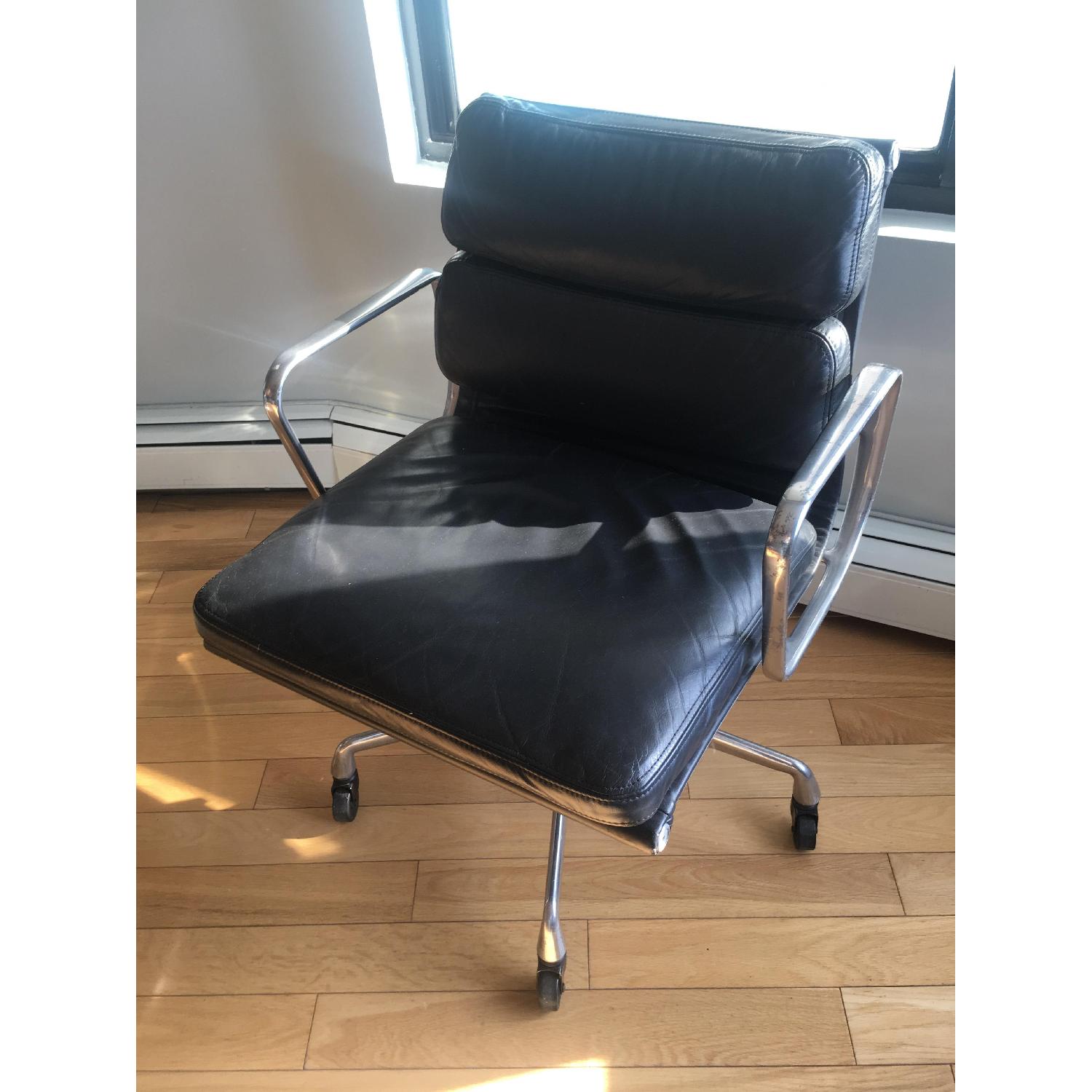 Eames for Herman Miller Vintage Soft Pad Office Chair - image-1