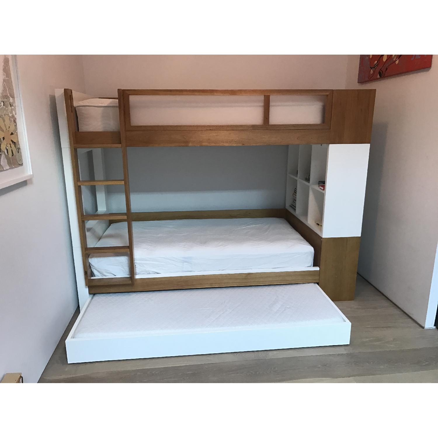 Nursery Works Duet Modern Storage Bunk Bed - image-2