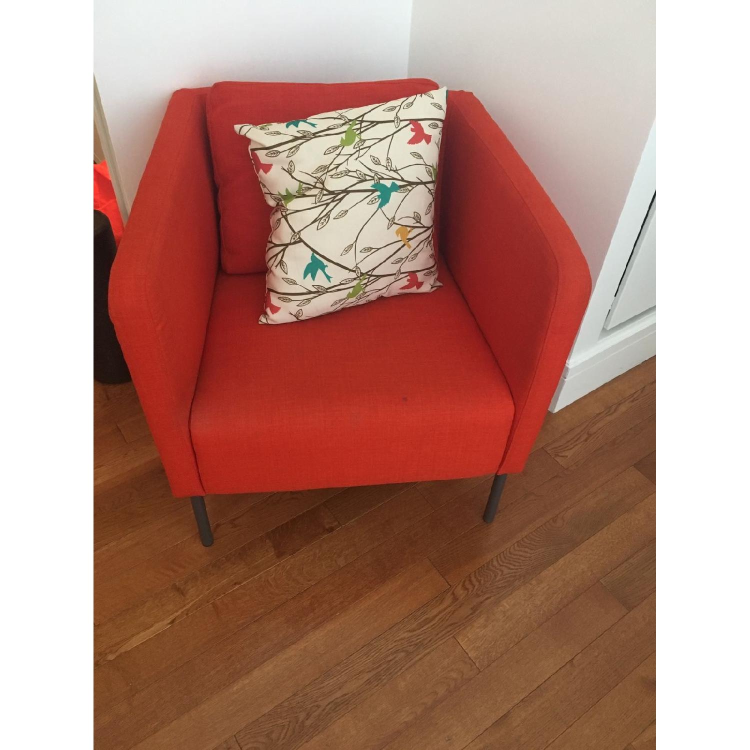 Ikea Red Armchair - image-2