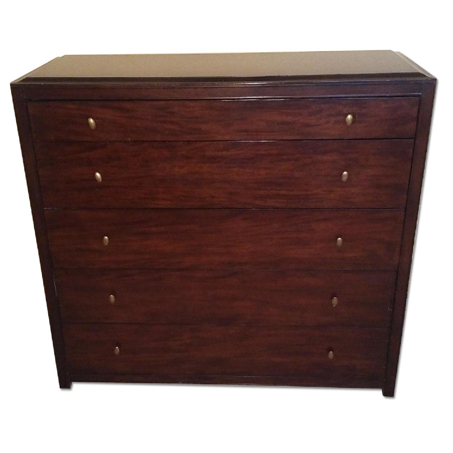 Restoration Hardware Tall 5-Drawer Dresser - AptDeco