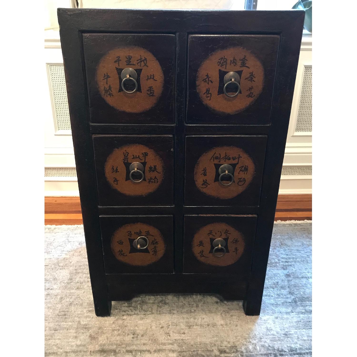 Chinese 6 Drawer Apothecary Cabinet - image-1
